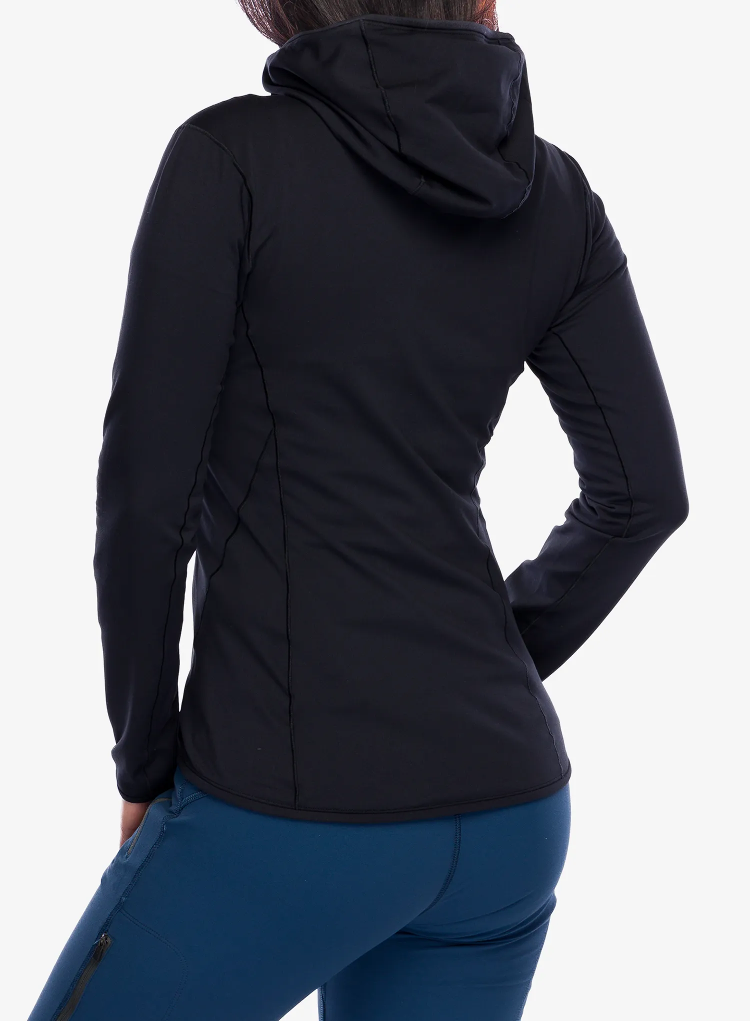 Dámská trekingová mikina Arcteryx Kyanite LT Hoody - black