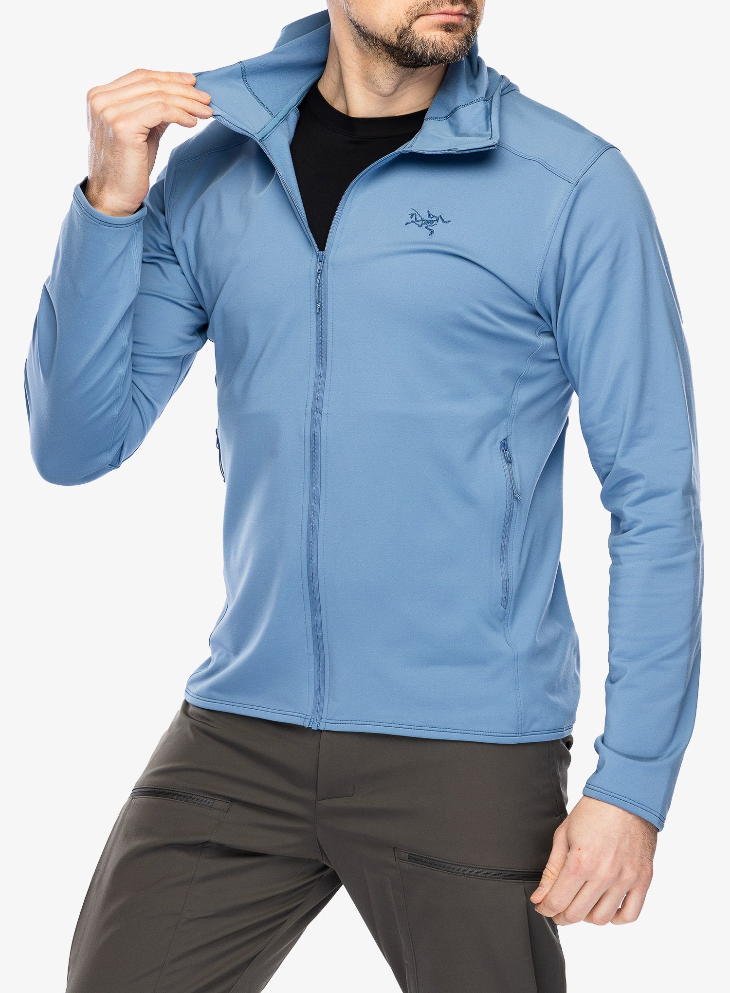 Outdoorova mikina Arcteryx Kyanite Lightweight Hoody - stone wash