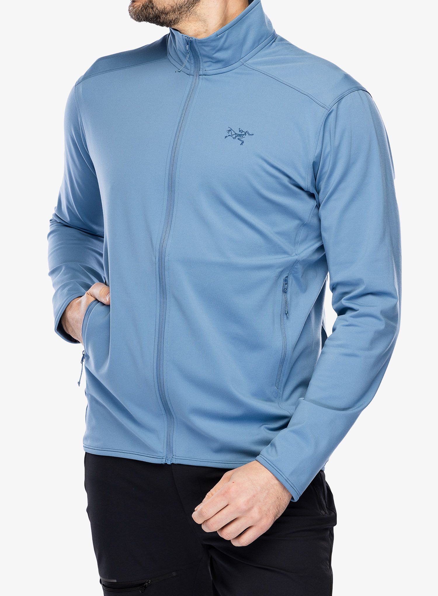 Rozepínací mikina Arcteryx Kyanite Lightweight Jacket - stone wash