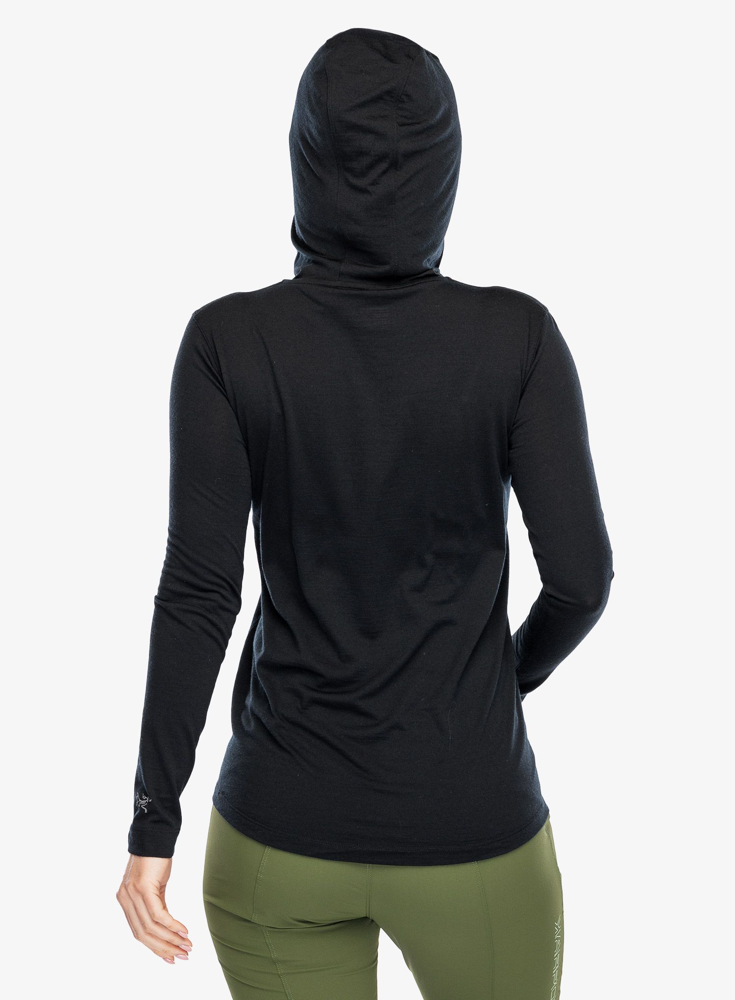 Dámská mikina Arcteryx Lana Merino Wool Hoody - black
