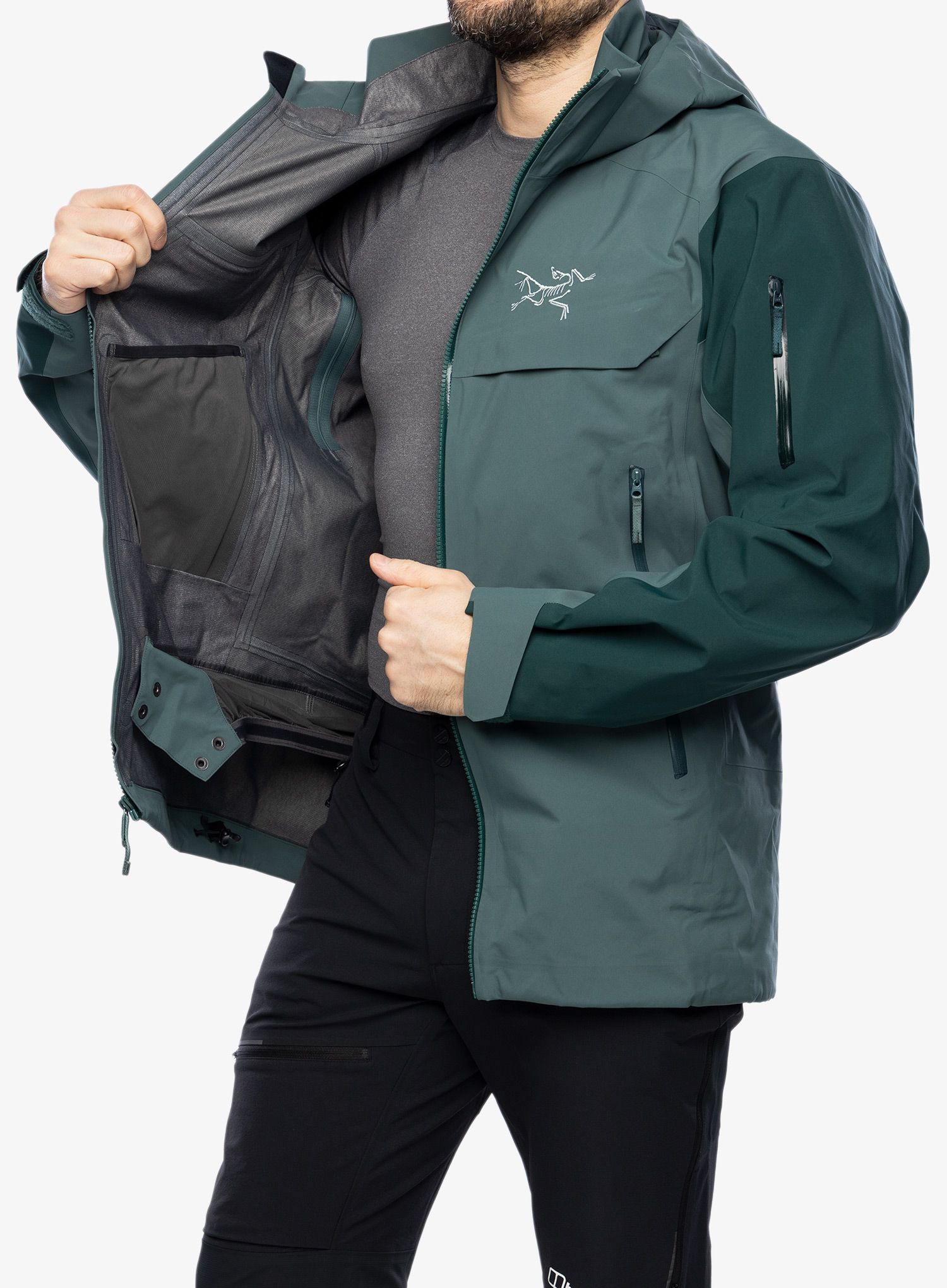 Lyžařská bunda Arcteryx Macai Shell Jacket - boxcar/pytheas
