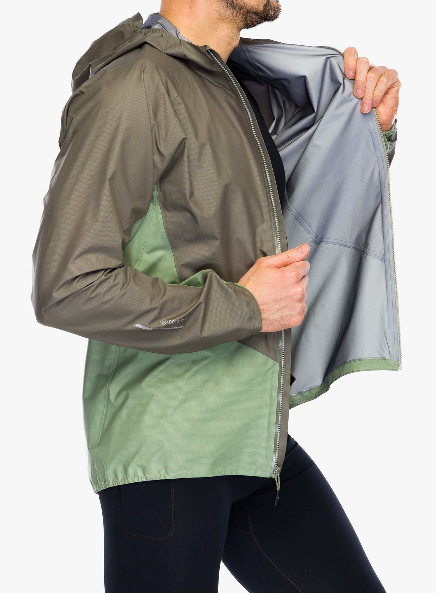 Bunda na běhání Arcteryx Norvan Shell Jacket - forage/chloris