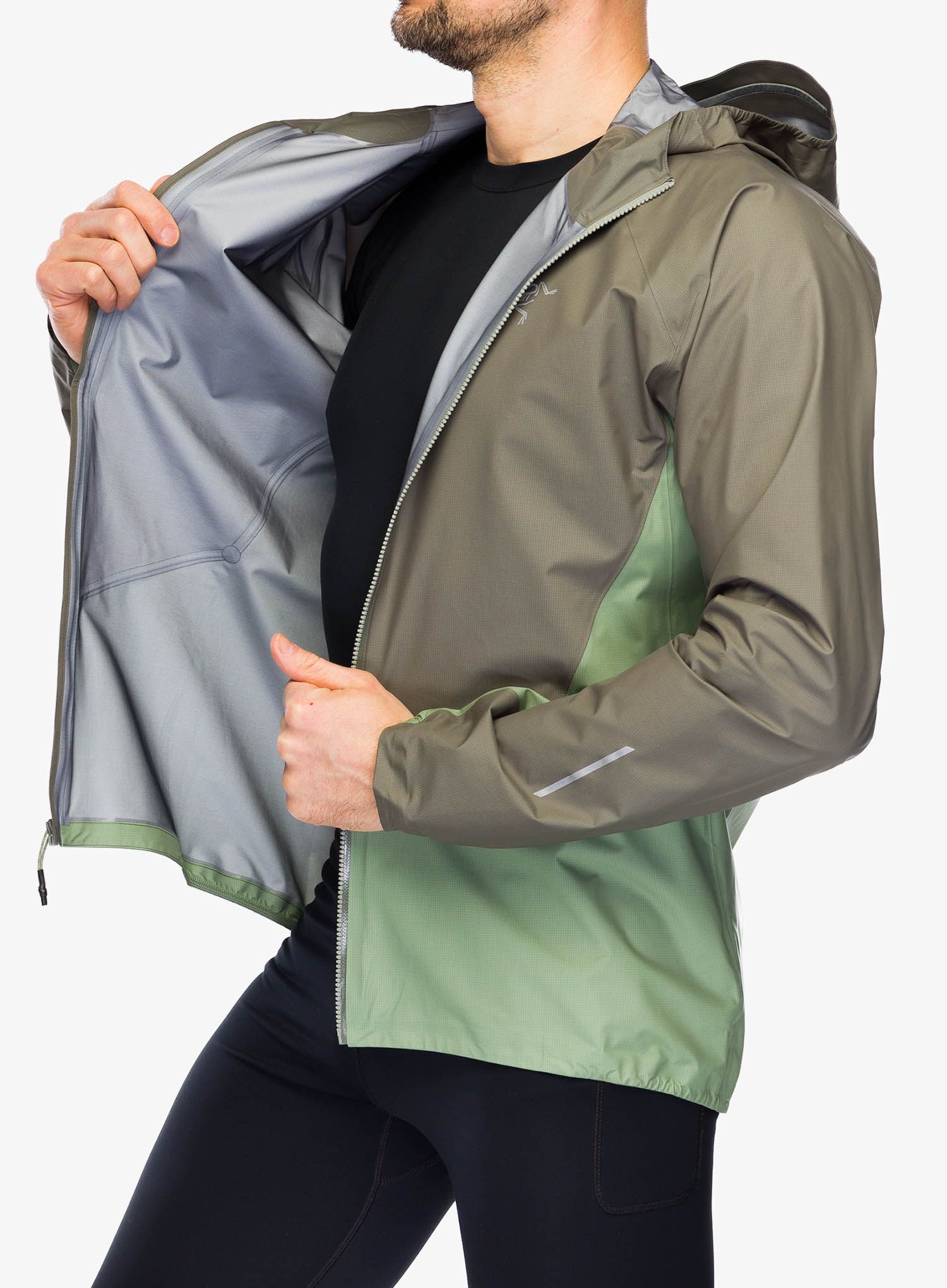 Bunda na běhání Arcteryx Norvan Shell Jacket - forage/chloris
