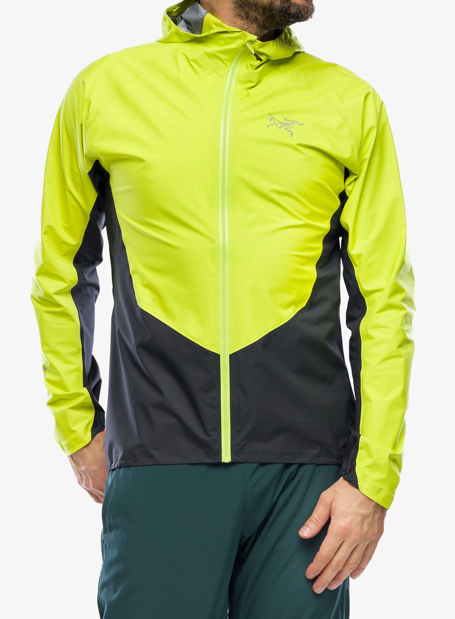 Bunda na běhání Arcteryx Norvan Shell Jacket - sprint/graphite