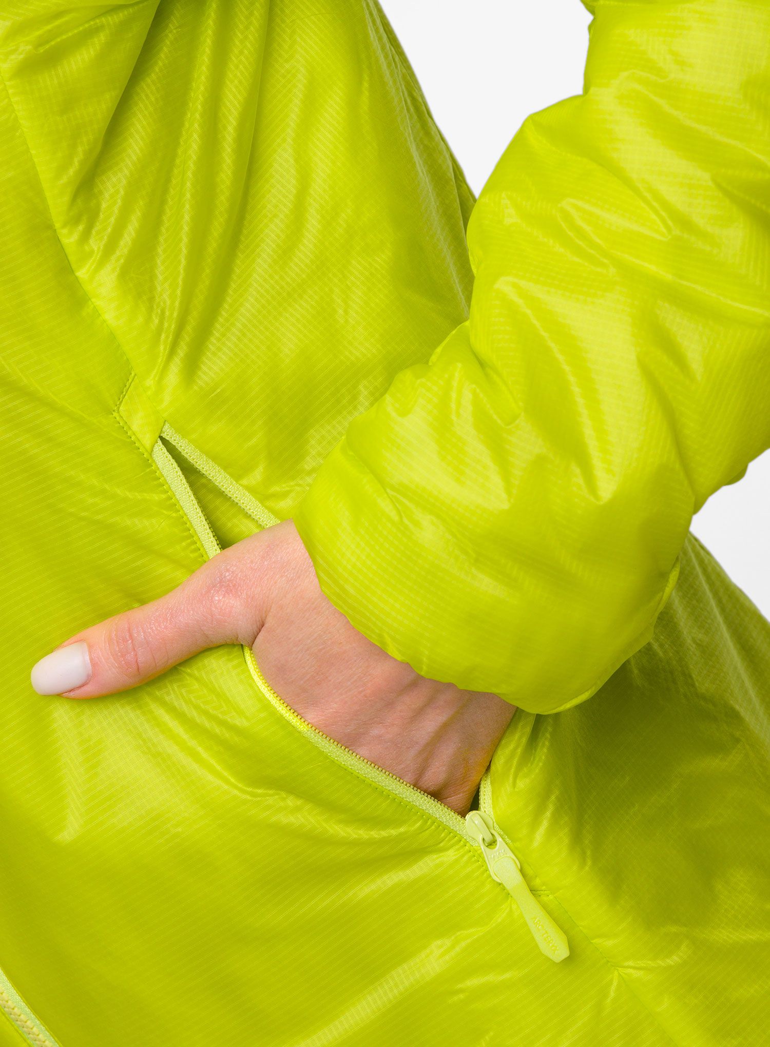 Zateplená bunda dámská Arcteryx Nuclei FL Jacket - sprint