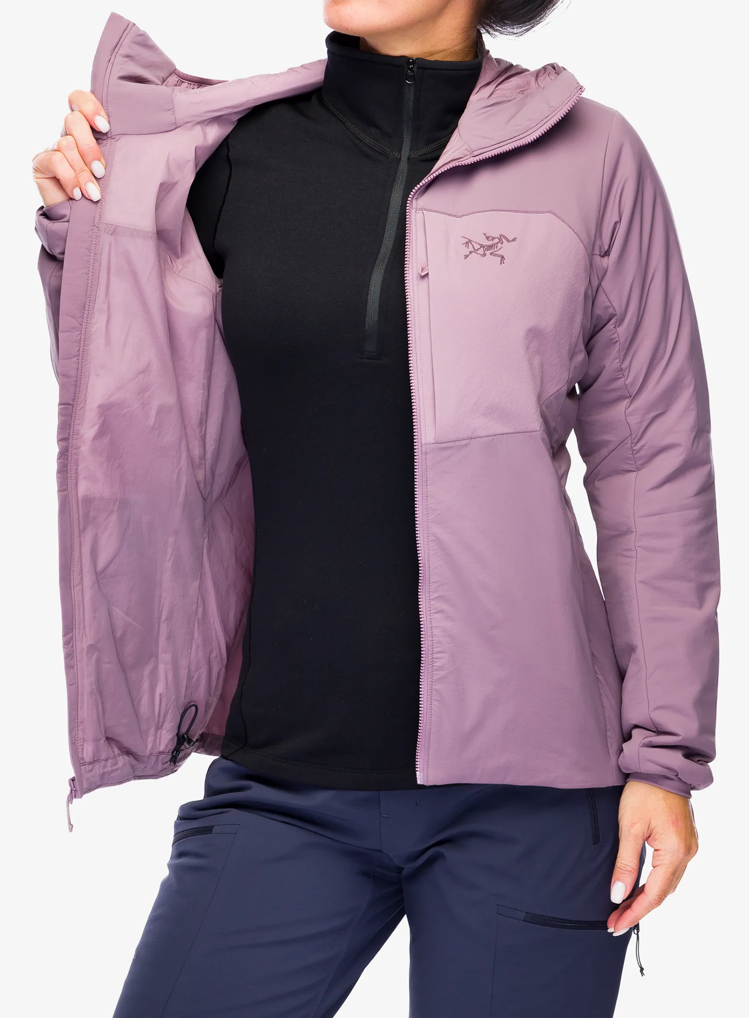 Zateplená bunda dámská Arcteryx Proton Hoody - interstellar