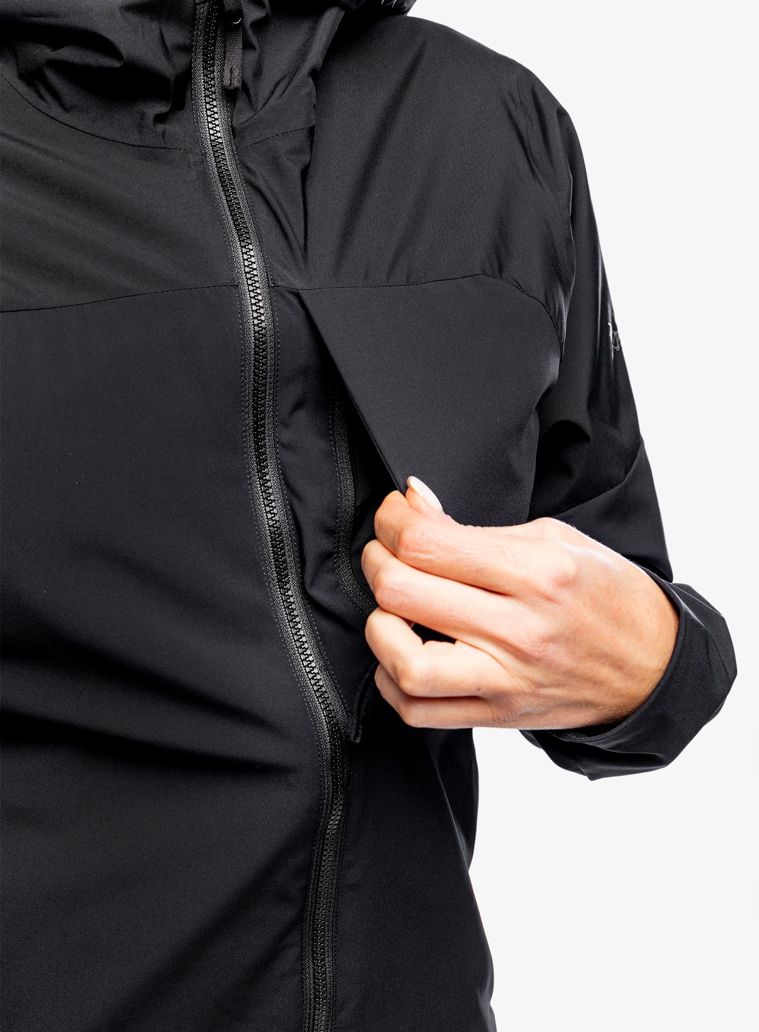 Dámská bunda Arcteryx Proton Hybrid Hoody - black