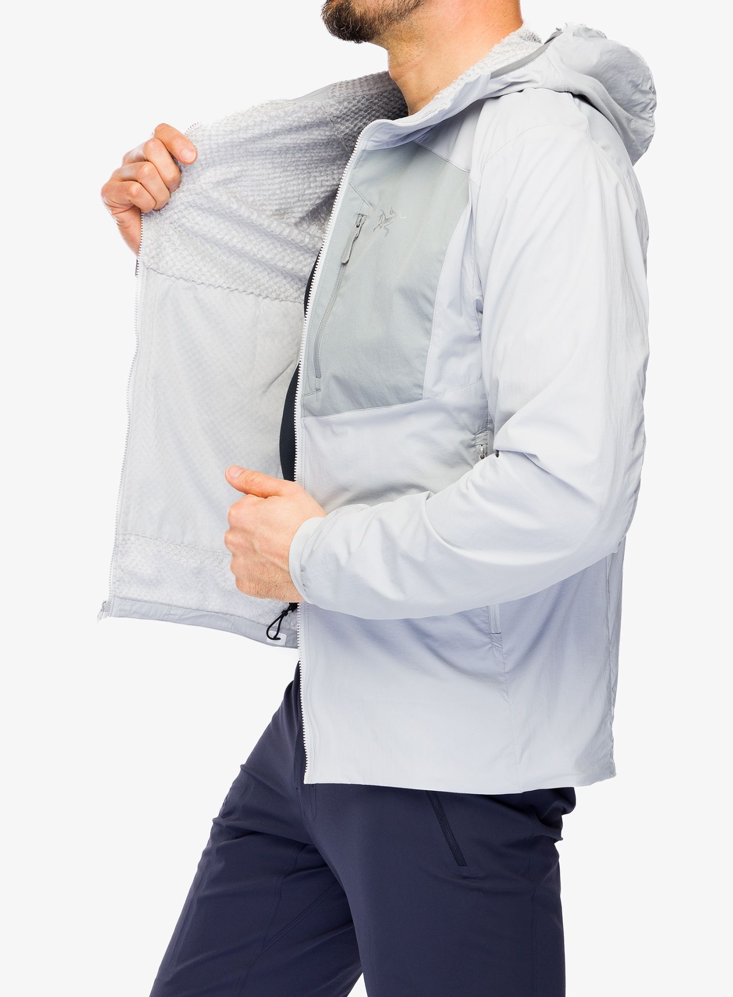Zateplená bunda Arcteryx Proton Lightweight Hoody - solitude