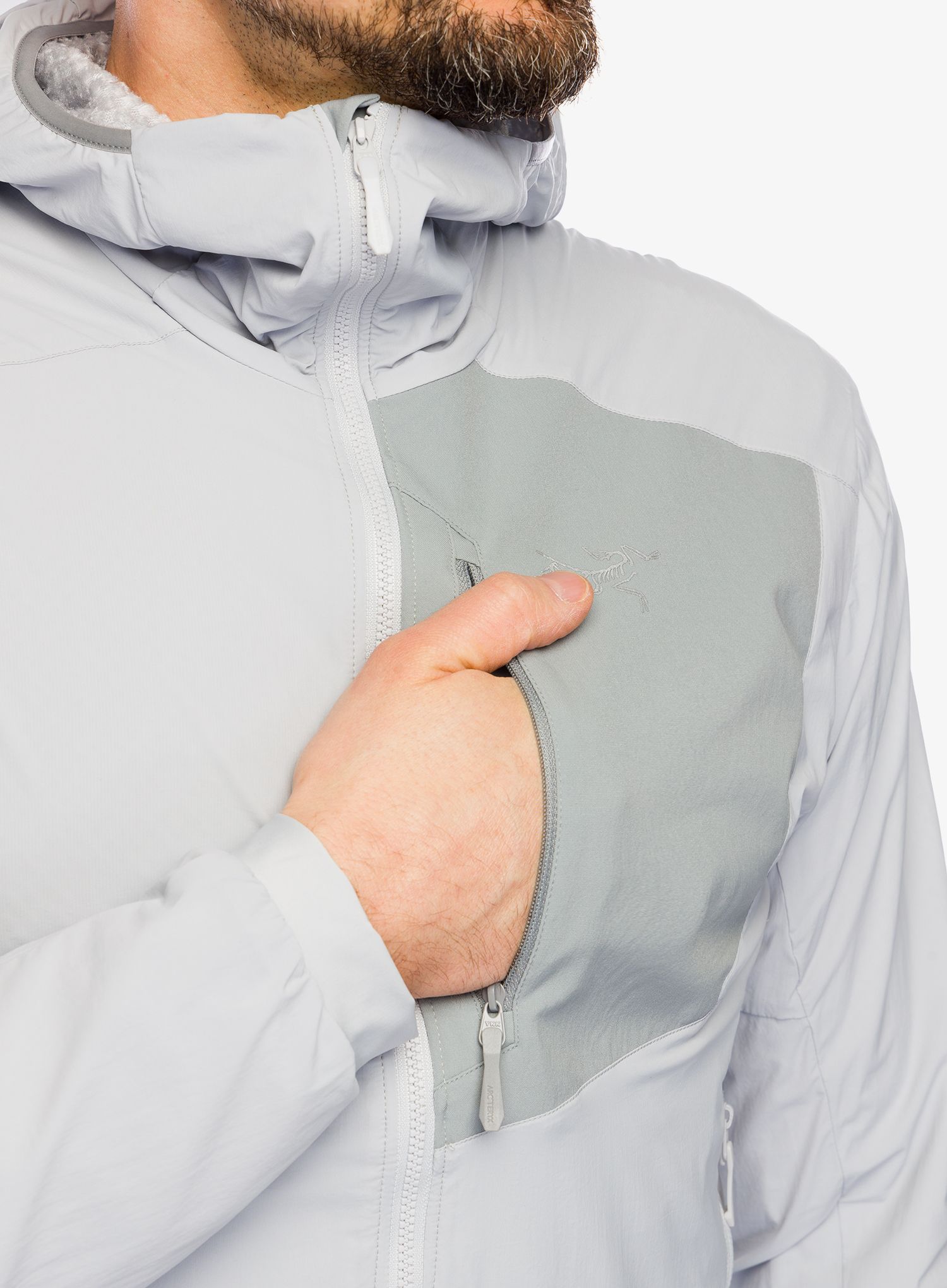Zateplená bunda Arcteryx Proton Lightweight Hoody - solitude