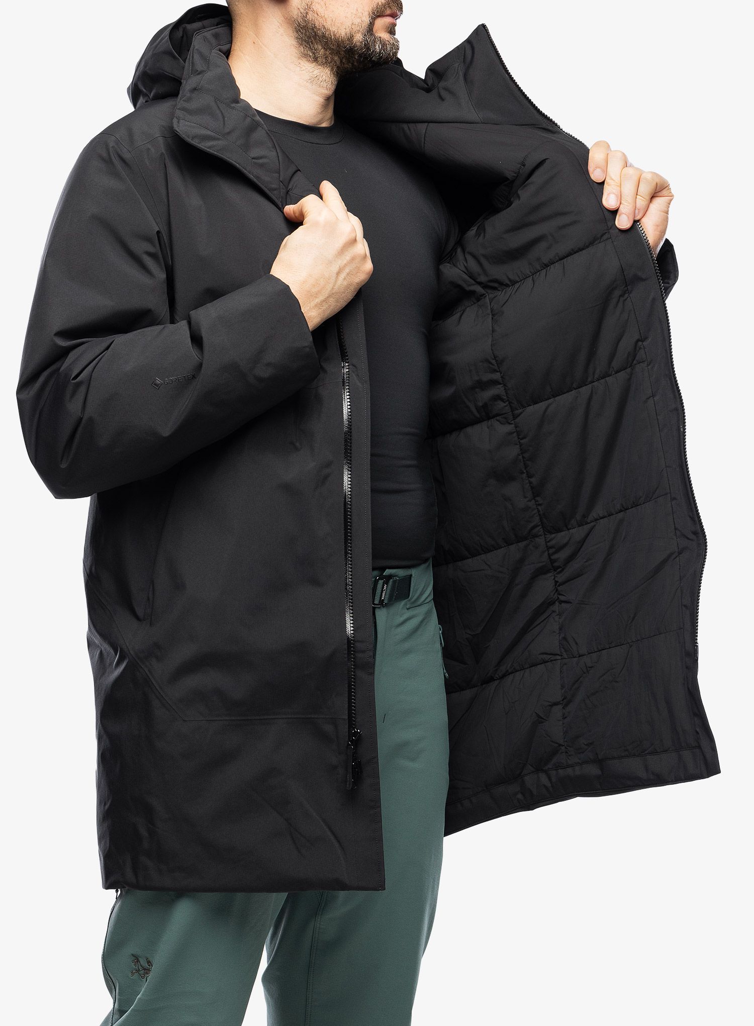 Zateplená bunda Arcteryx Ralle Parka - black