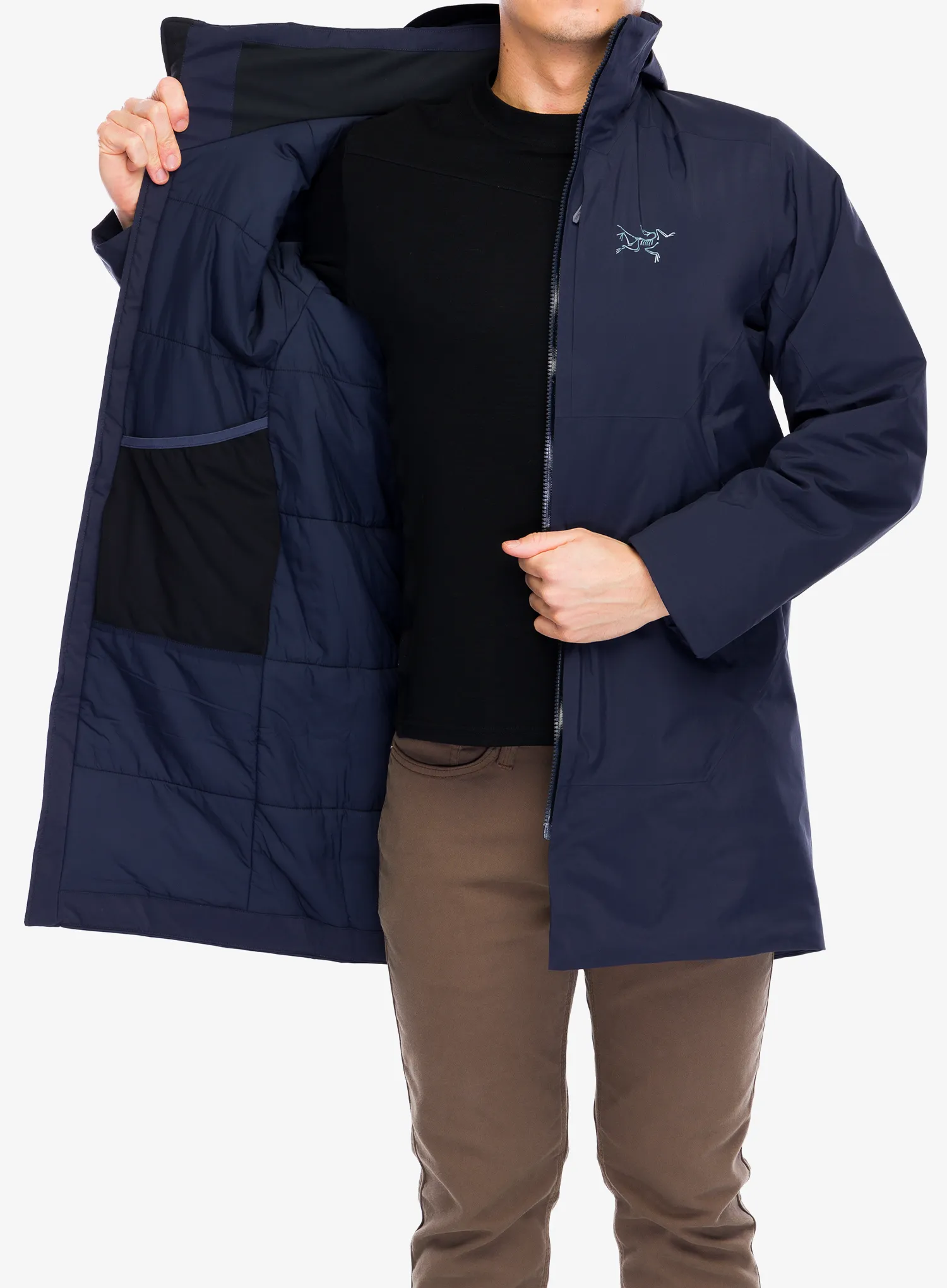 Kabát Arcteryx Ralle Parka - black sapphire