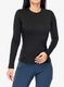 Dámská funkční mikina Arcteryx Rho Crew Neck LS - black/black