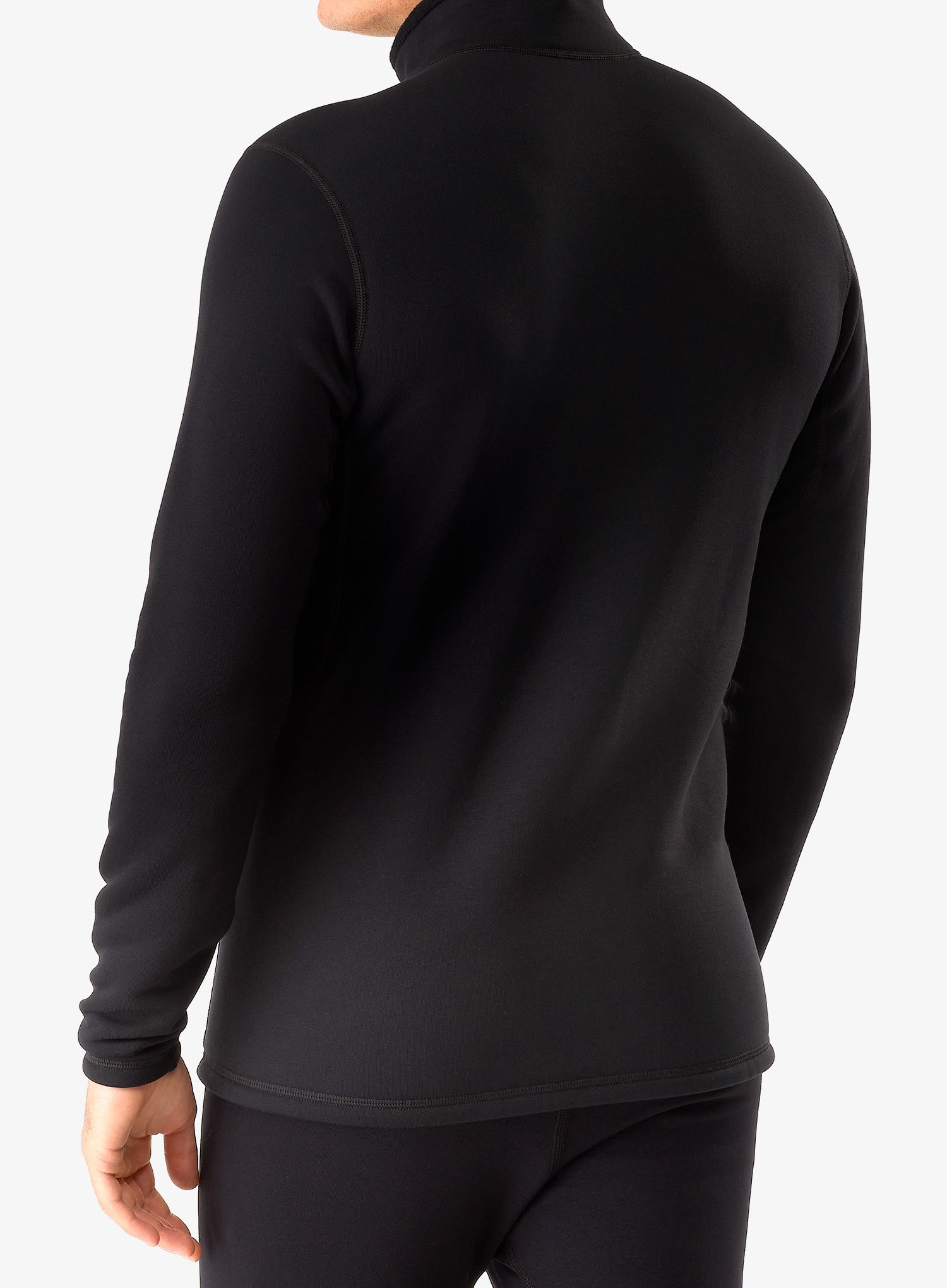 Funkcni mikina Arcteryx Rho Heavyweight Zip Neck - black