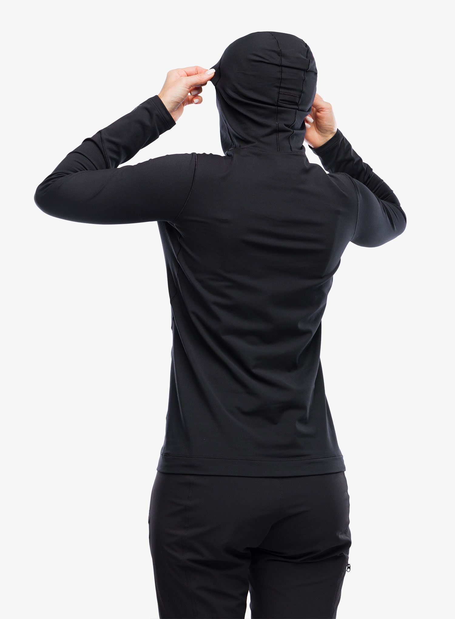 Dámská funkční mikina Arcteryx Rho Hoody - black