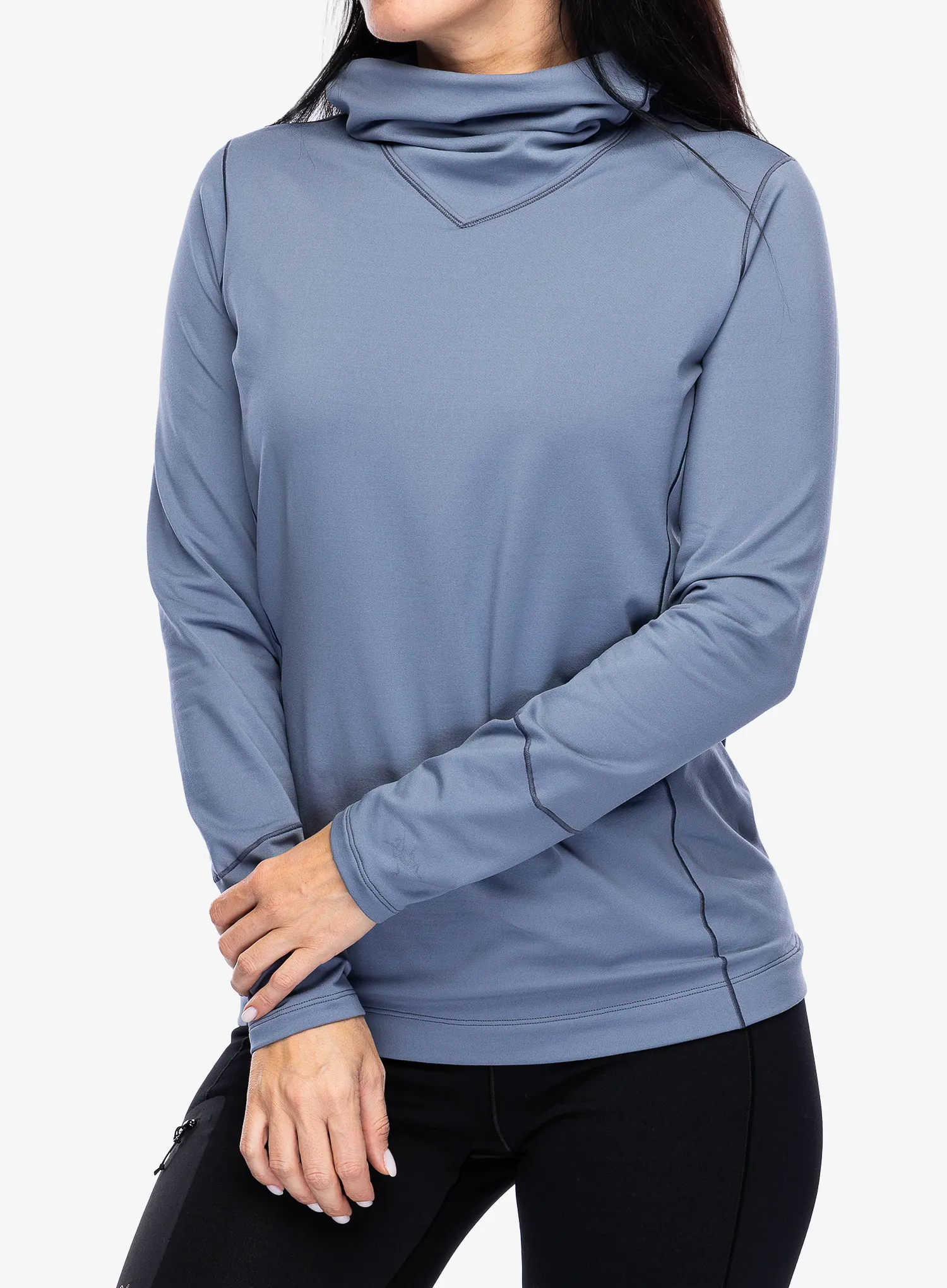 Dámská funkční mikina Arcteryx Rho Hoody - stratus
