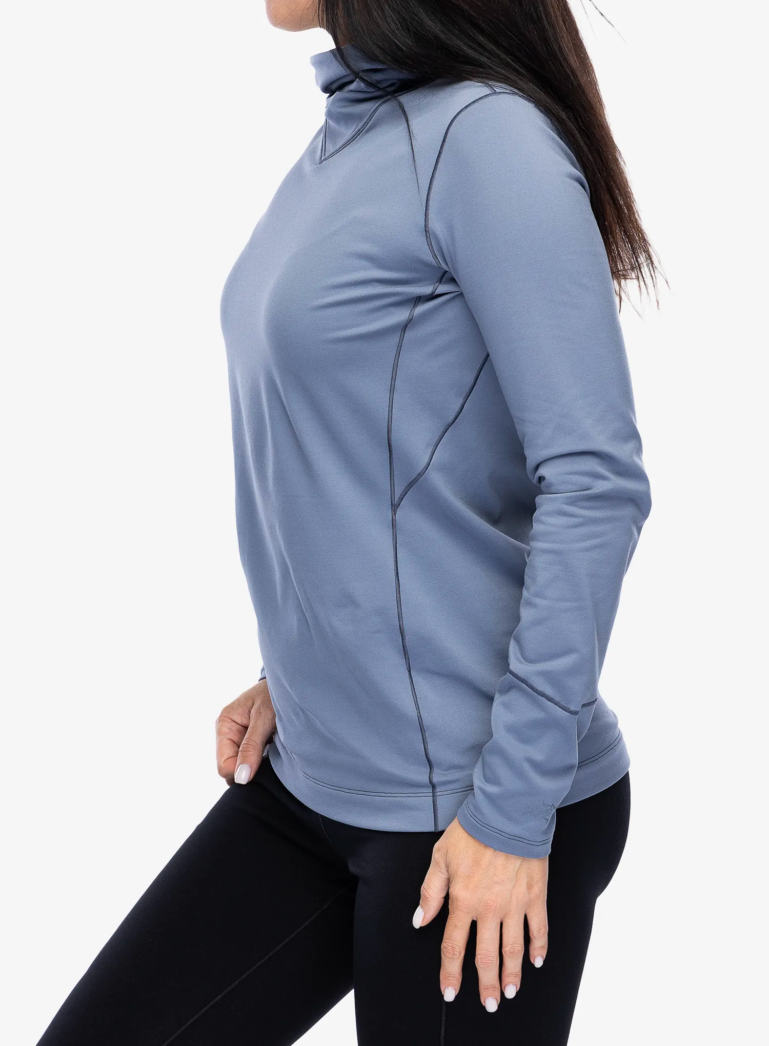 Dámská funkční mikina Arcteryx Rho Hoody - stratus