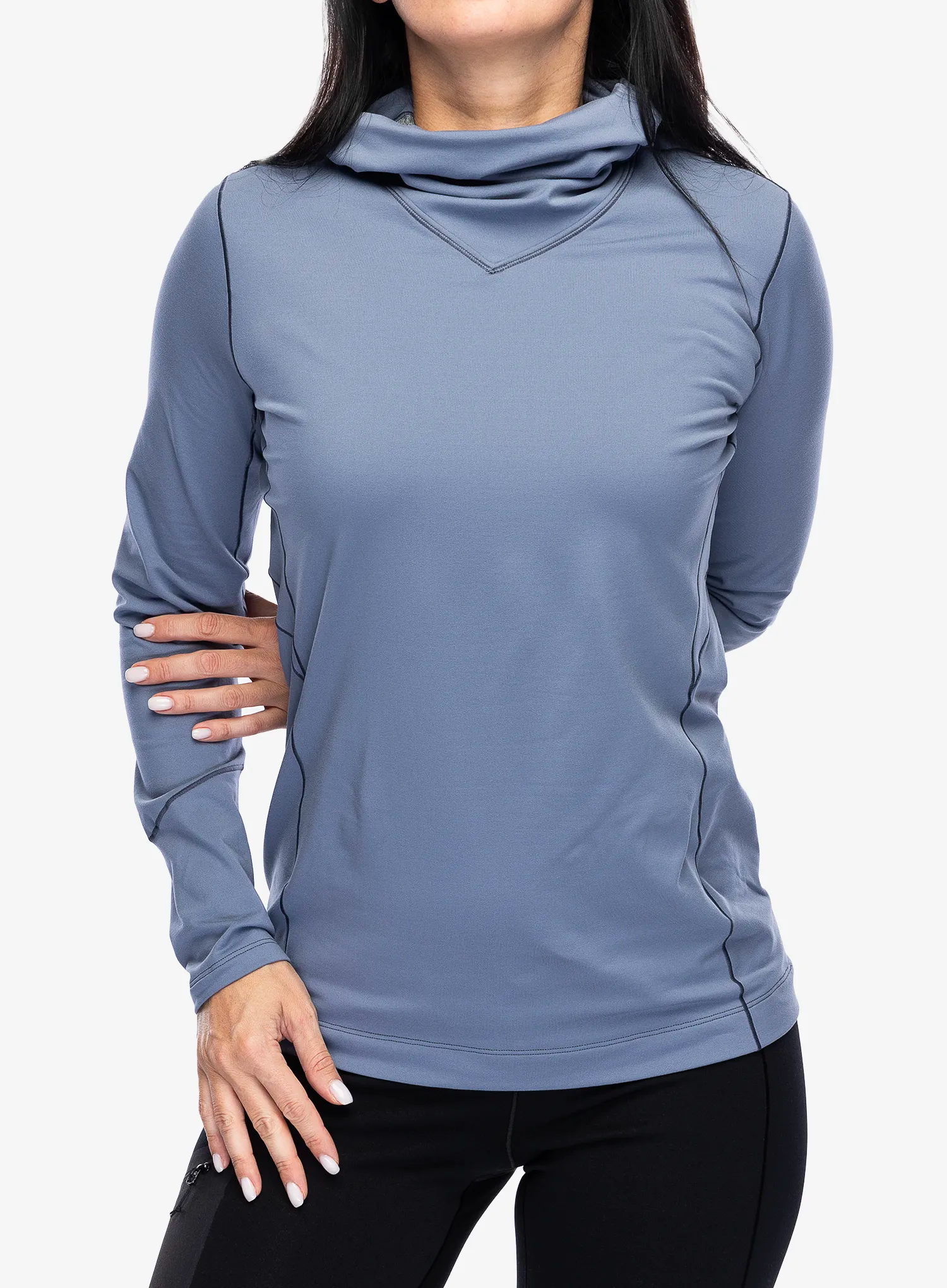 Dámská funkční mikina Arcteryx Rho Hoody - stratus