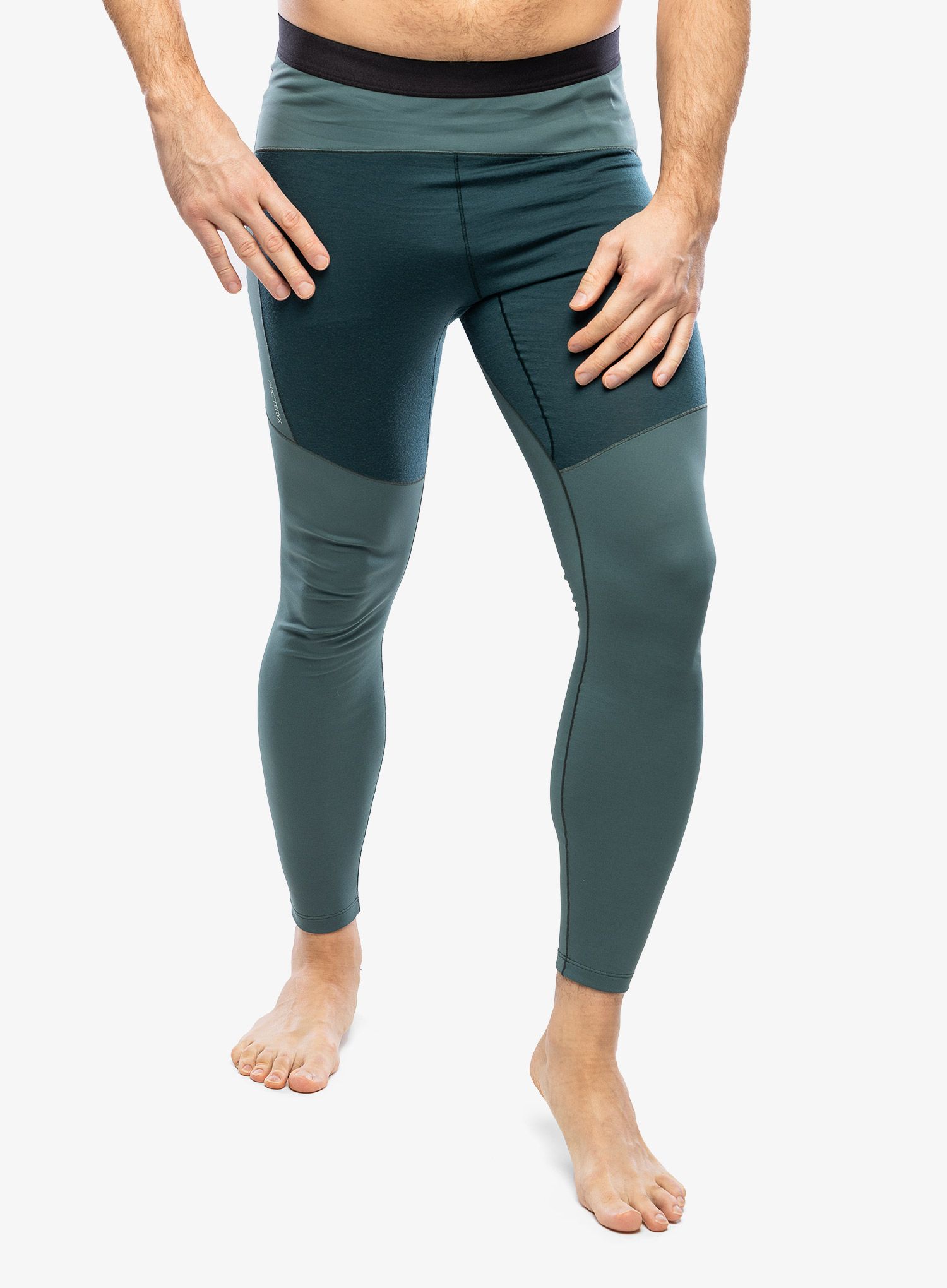 Termolegíny Arcteryx Rho Hybrid Bottom - boxcar