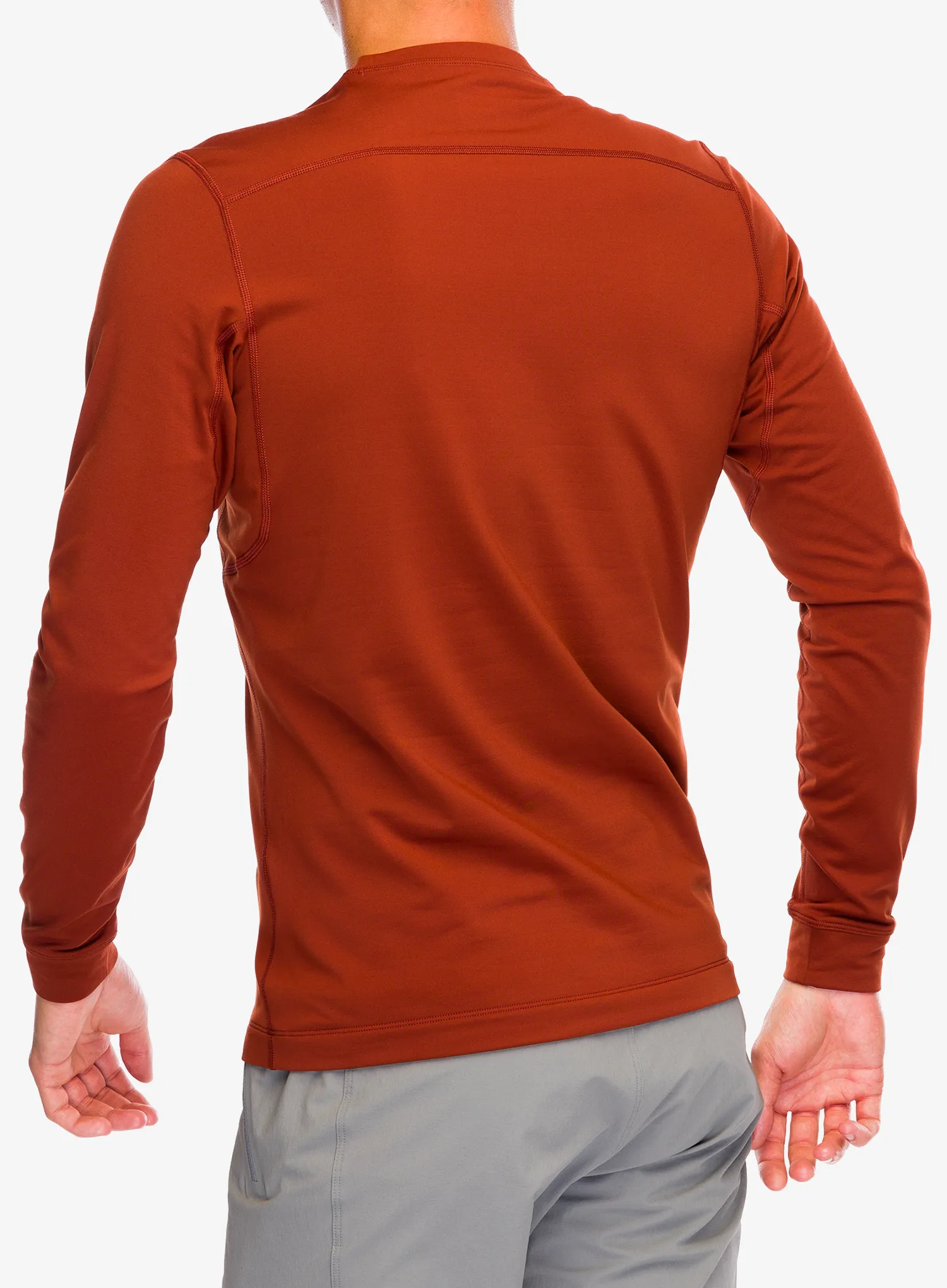 Funkční mikina Arcteryx Rho LT Crew Neck - sequoia