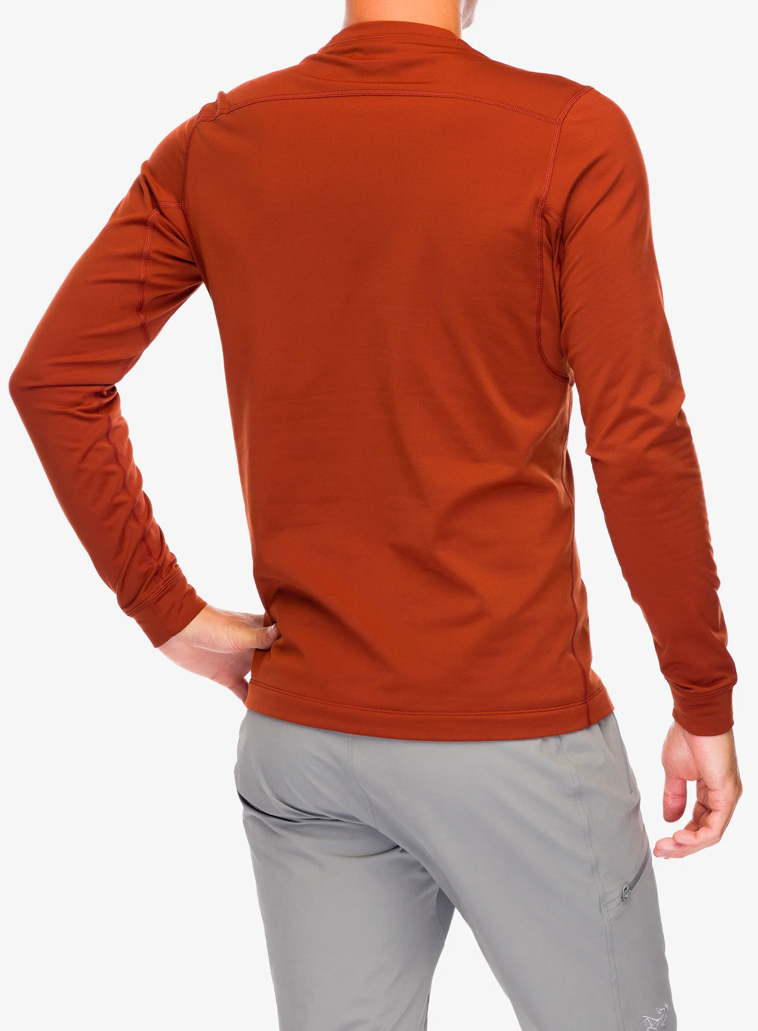 Funkční mikina Arcteryx Rho LT Crew Neck - sequoia