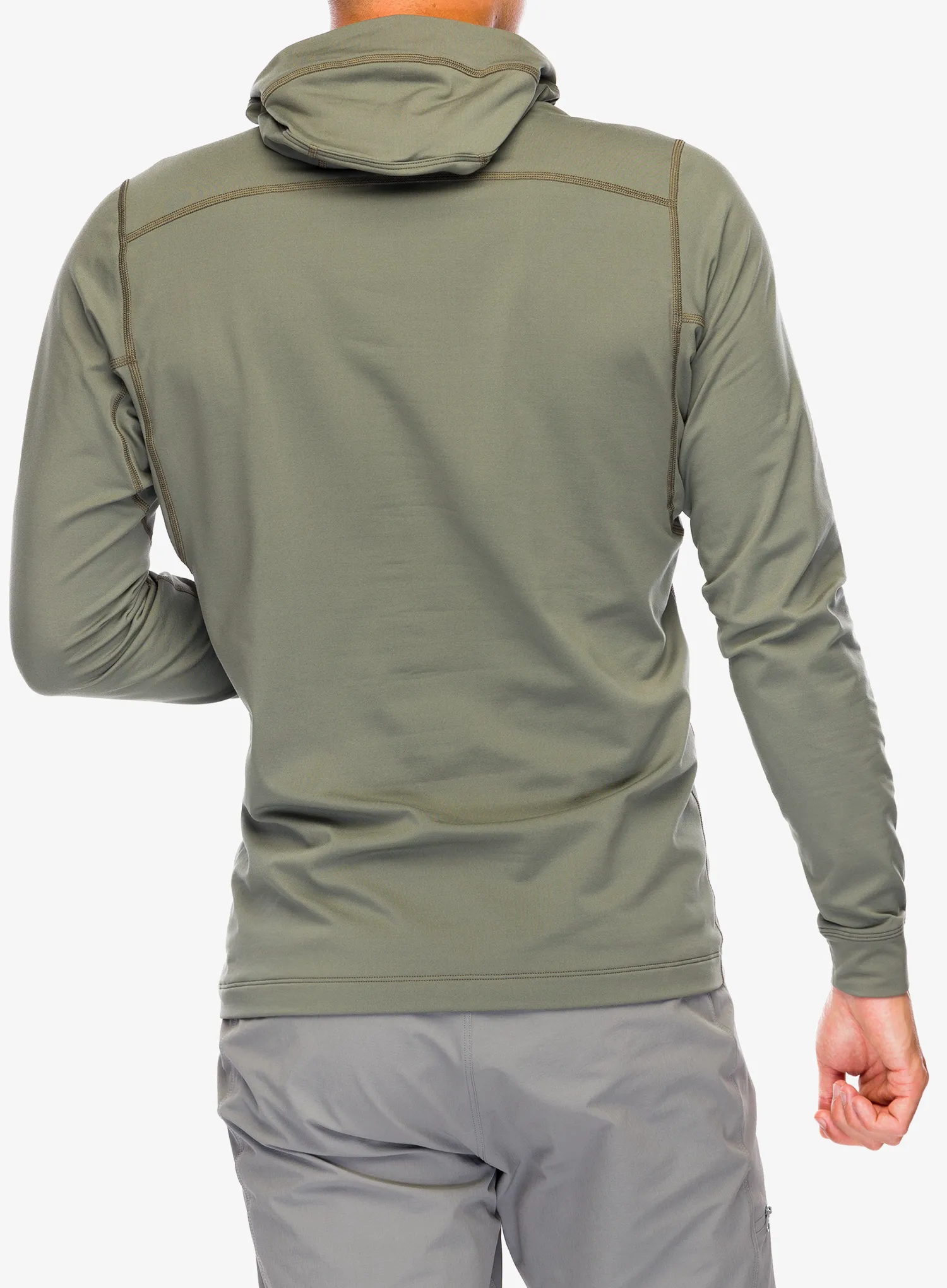 Funkční mikina Arcteryx Rho LT Hoody - forage