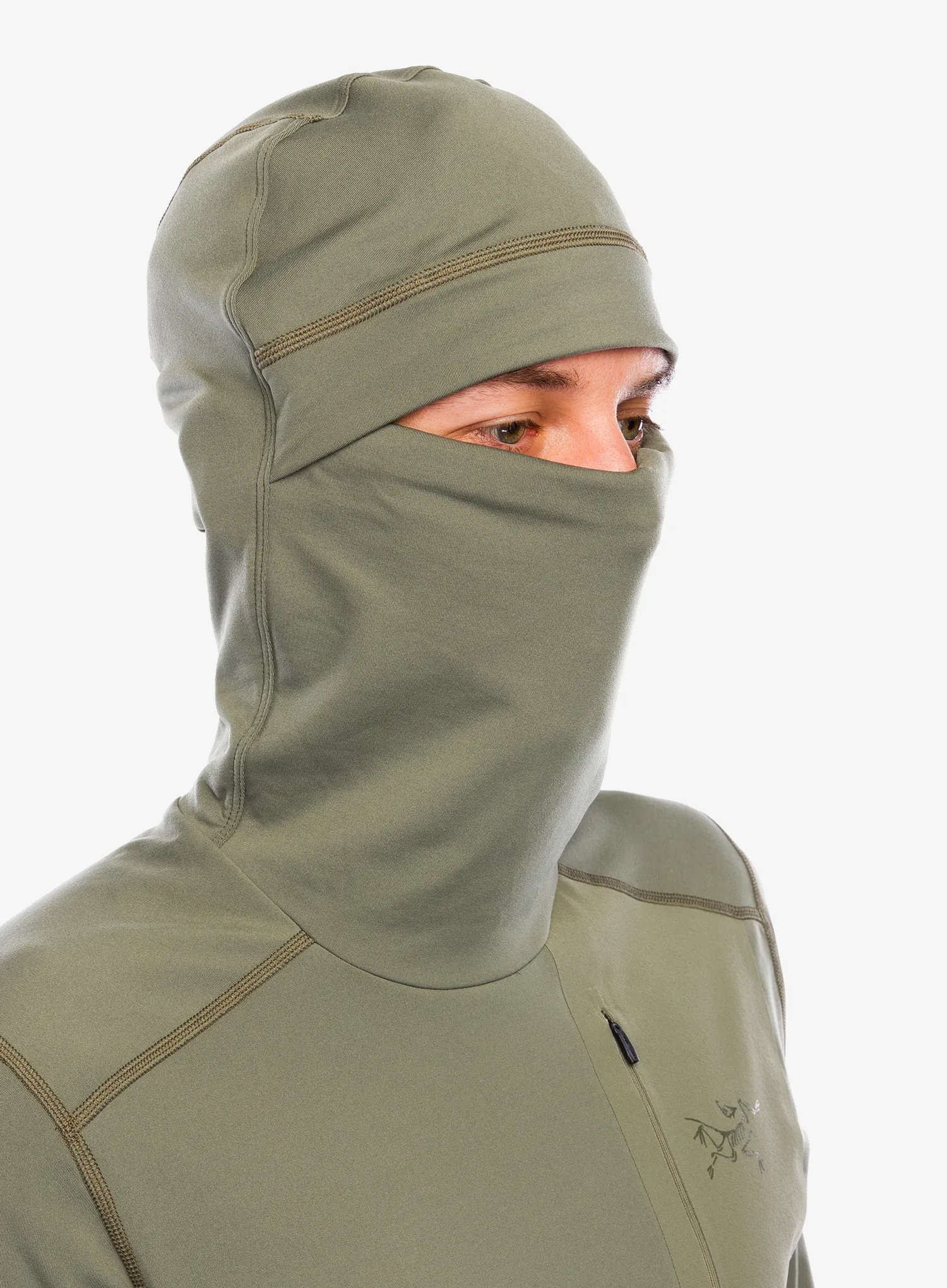 Funkční mikina Arcteryx Rho LT Hoody - forage