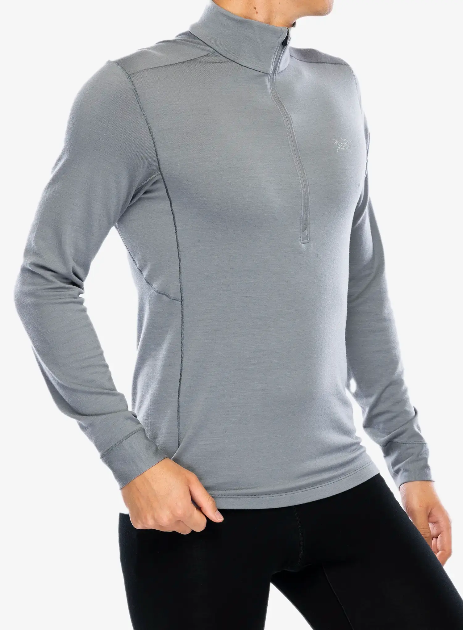 Funkční mikina Arcteryx Rho Merino Wool Zip Neck - void