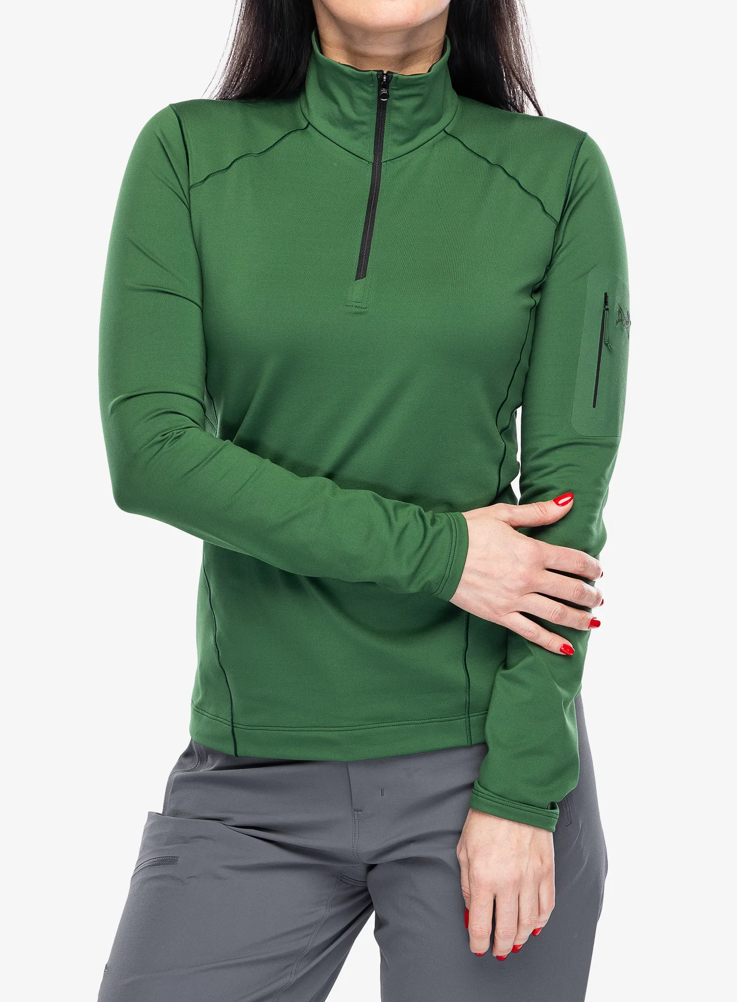 Dámská funkční mikina Arcteryx Rho Zip Neck - eden
