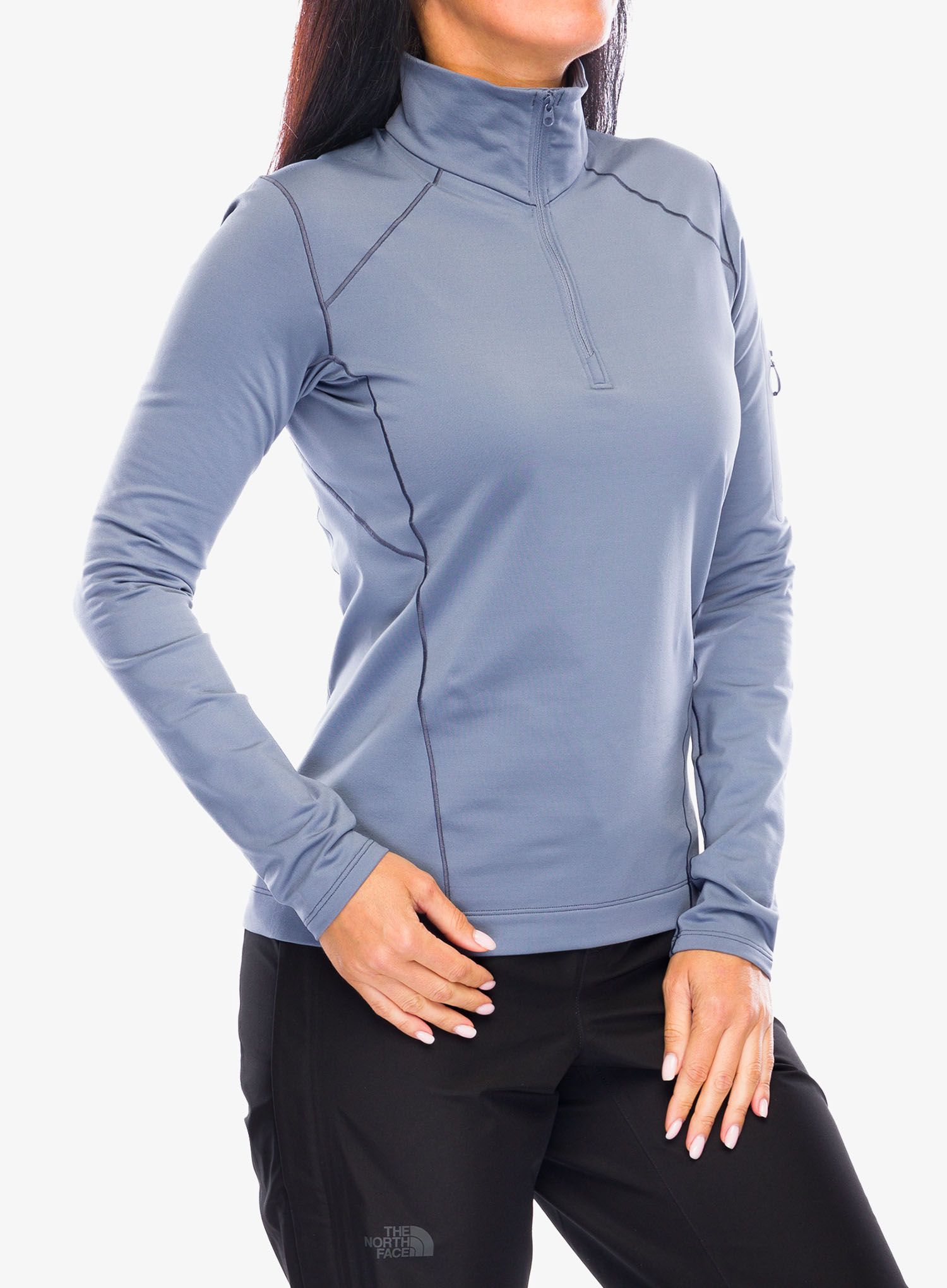 Dámská funkční mikina Arcteryx Rho Zip Neck - stratus
