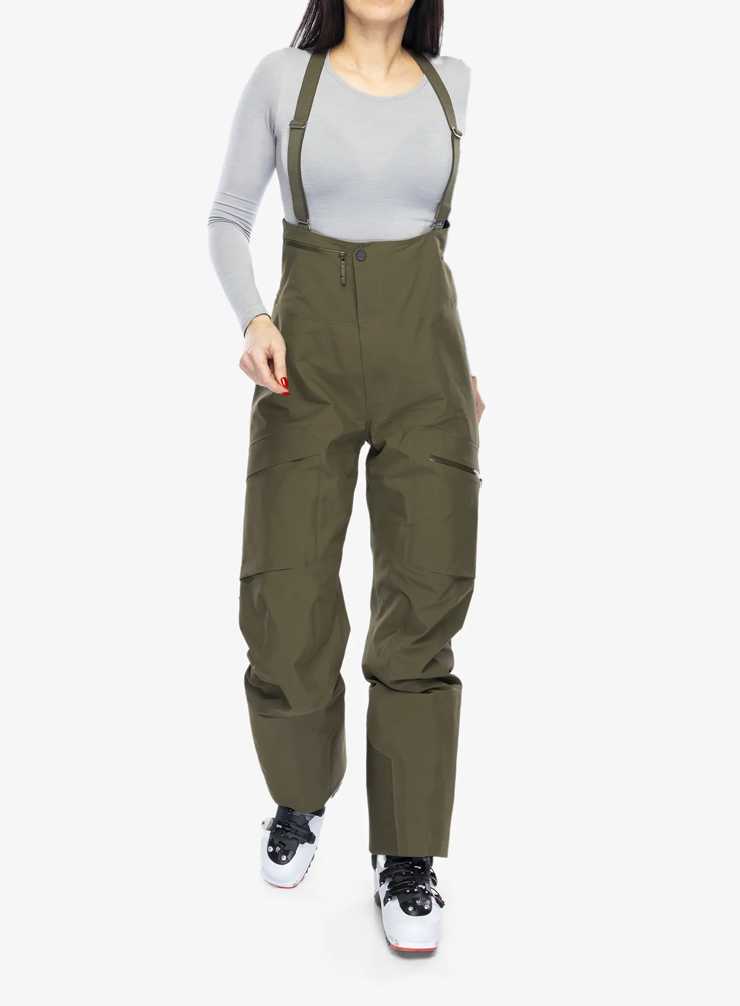 GORE TEX kalhoty dámské Arcteryx Rush Bib Pant - tatsu