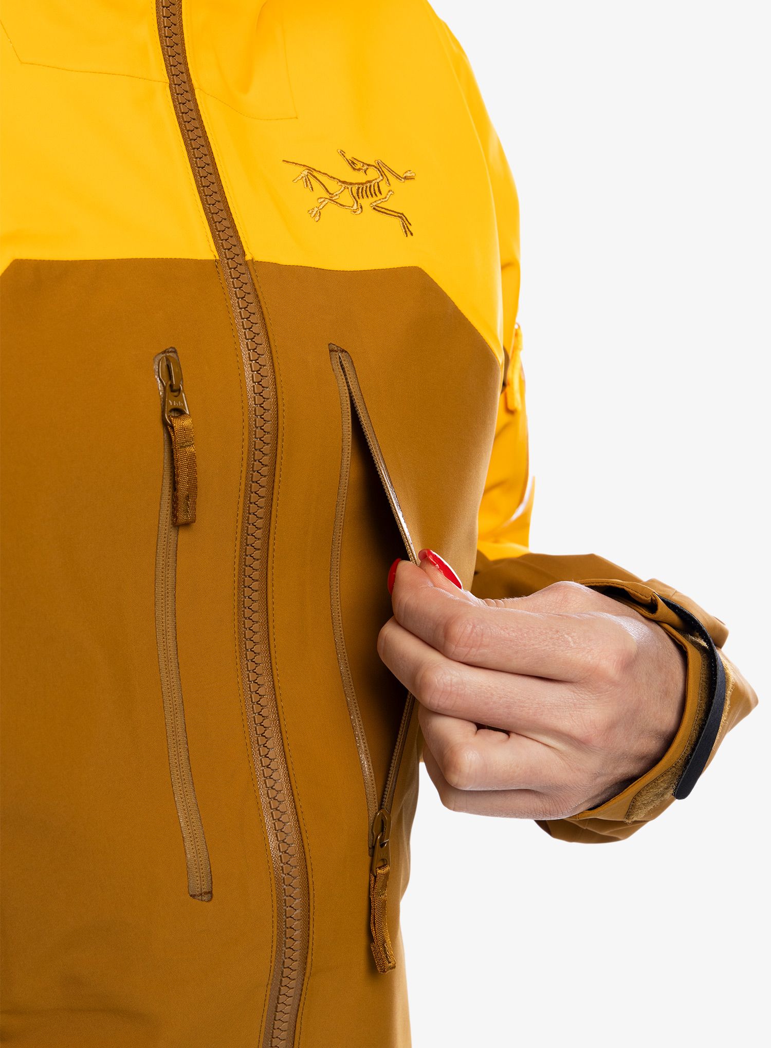 GORE TEX bunda dámská Arcteryx Rush Jacket - edziza/yukon