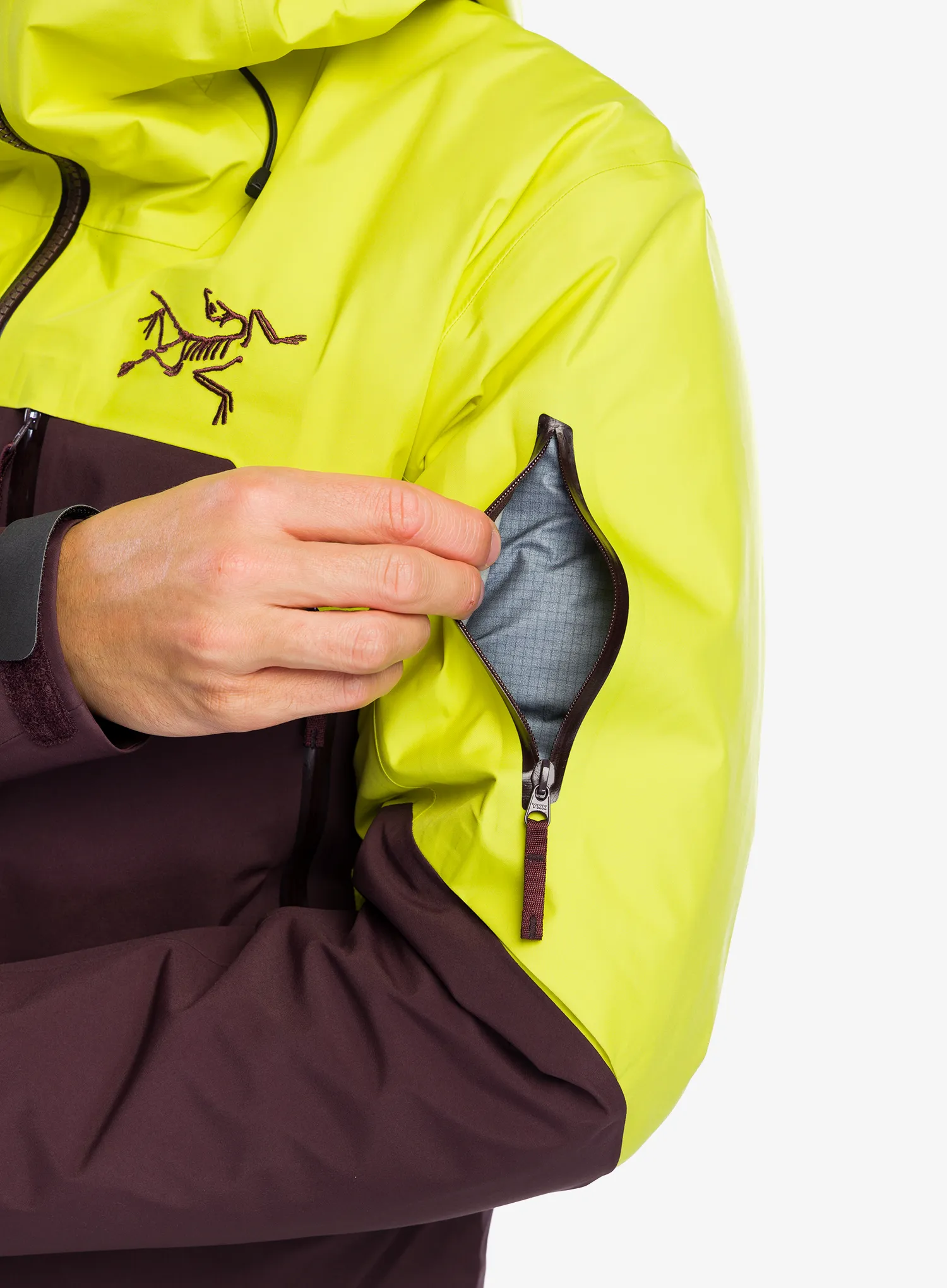 GORE TEX bunda Arcteryx Rush Jacket - euphoria/phantasm