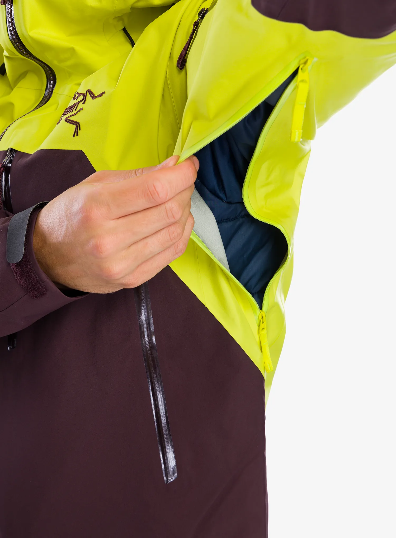 GORE TEX bunda Arcteryx Rush Jacket - euphoria/phantasm