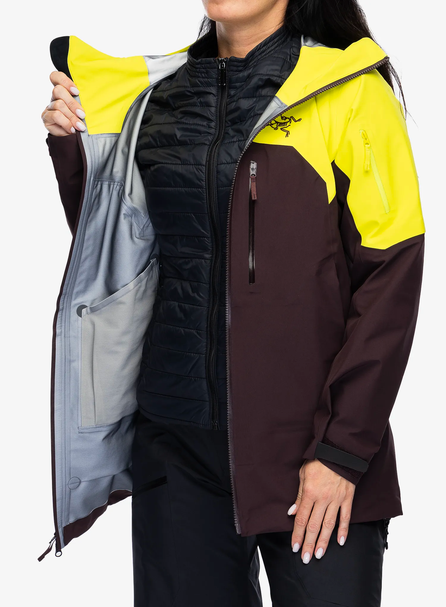GORE TEX bunda dámská Arcteryx Rush Jacket - euphoria/phantasm