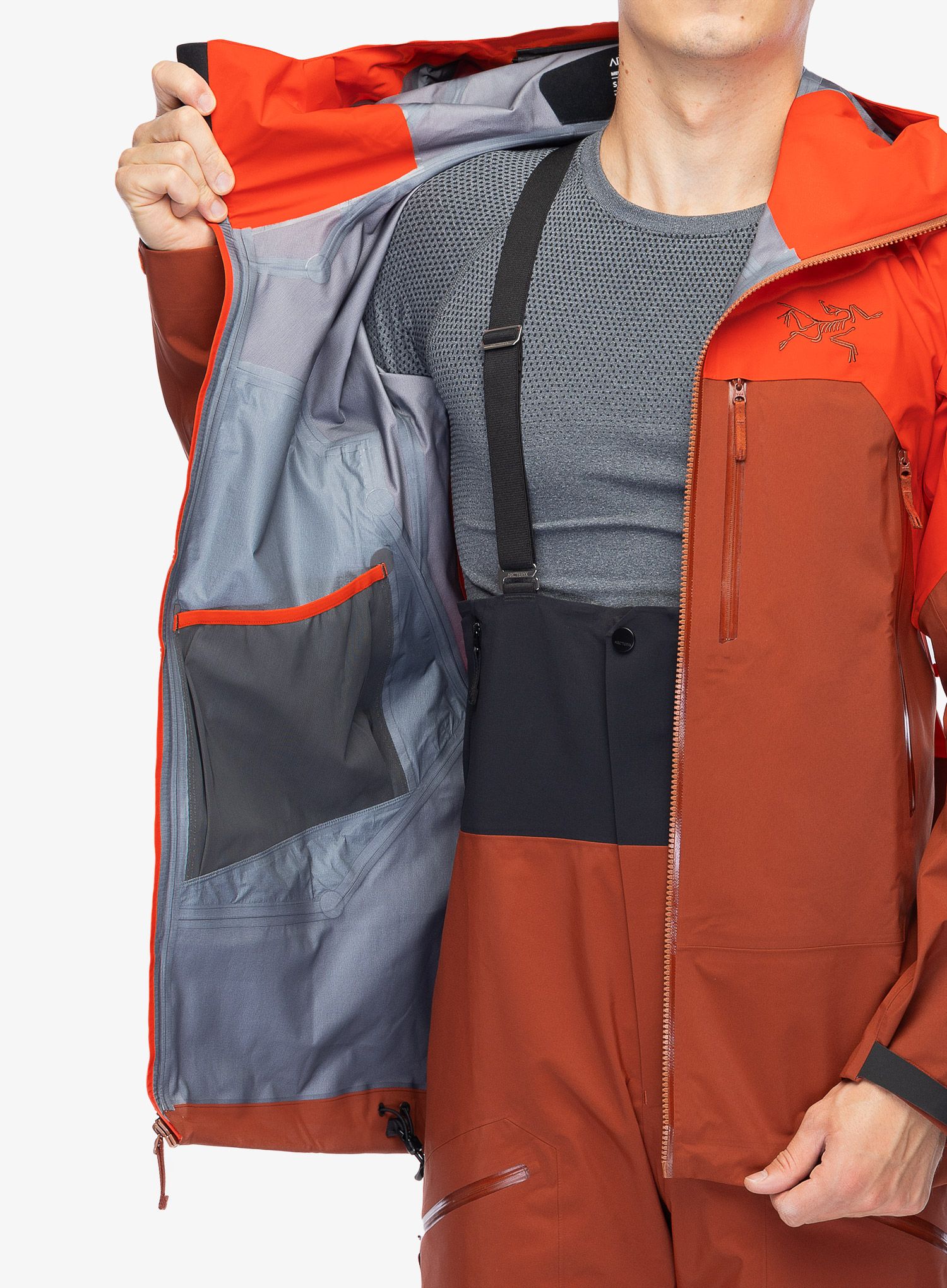 GORE TEX bunda Arcteryx Rush Jacket - solaris/sequoia