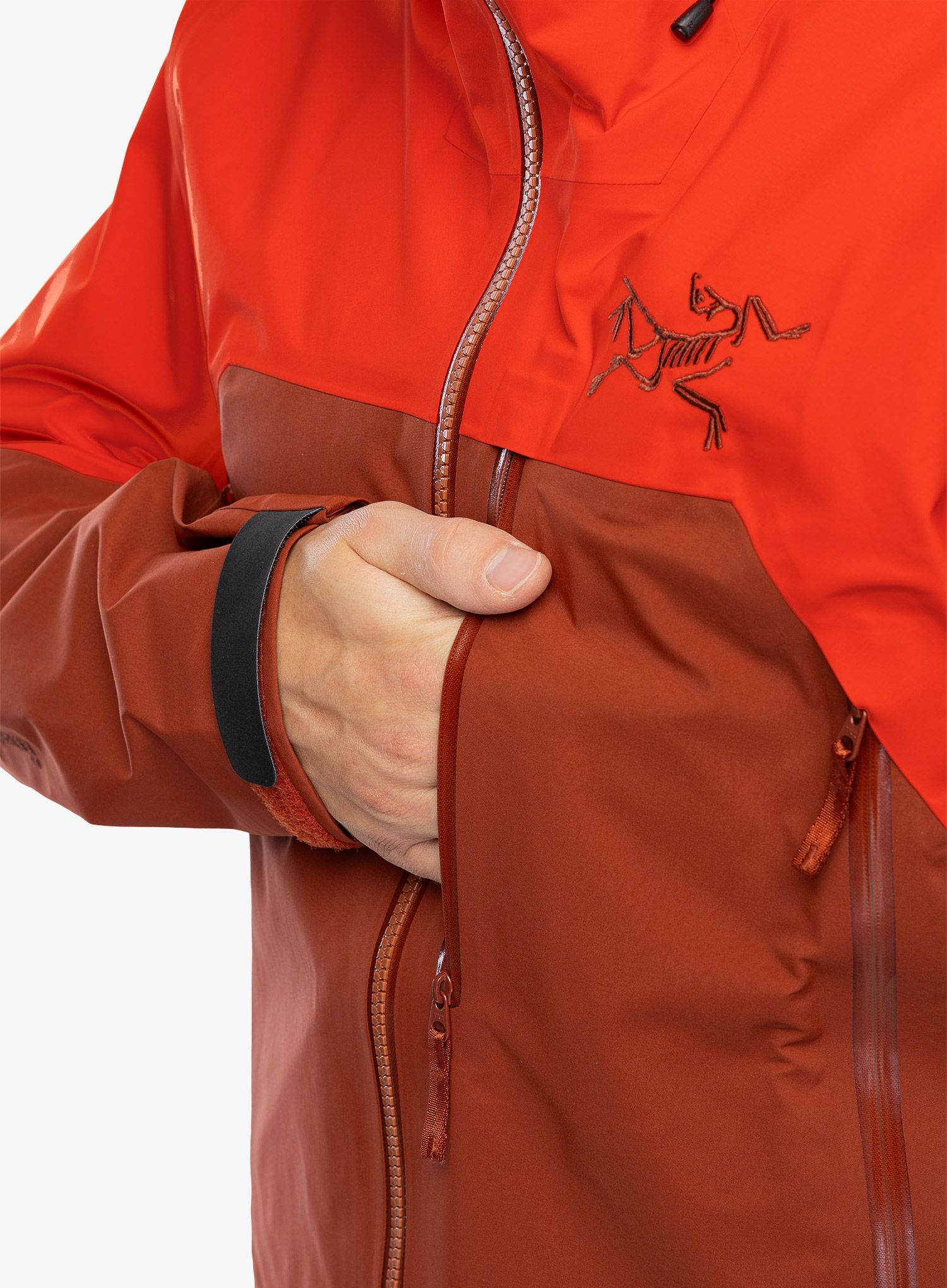 GORE TEX bunda Arcteryx Rush Jacket - solaris/sequoia