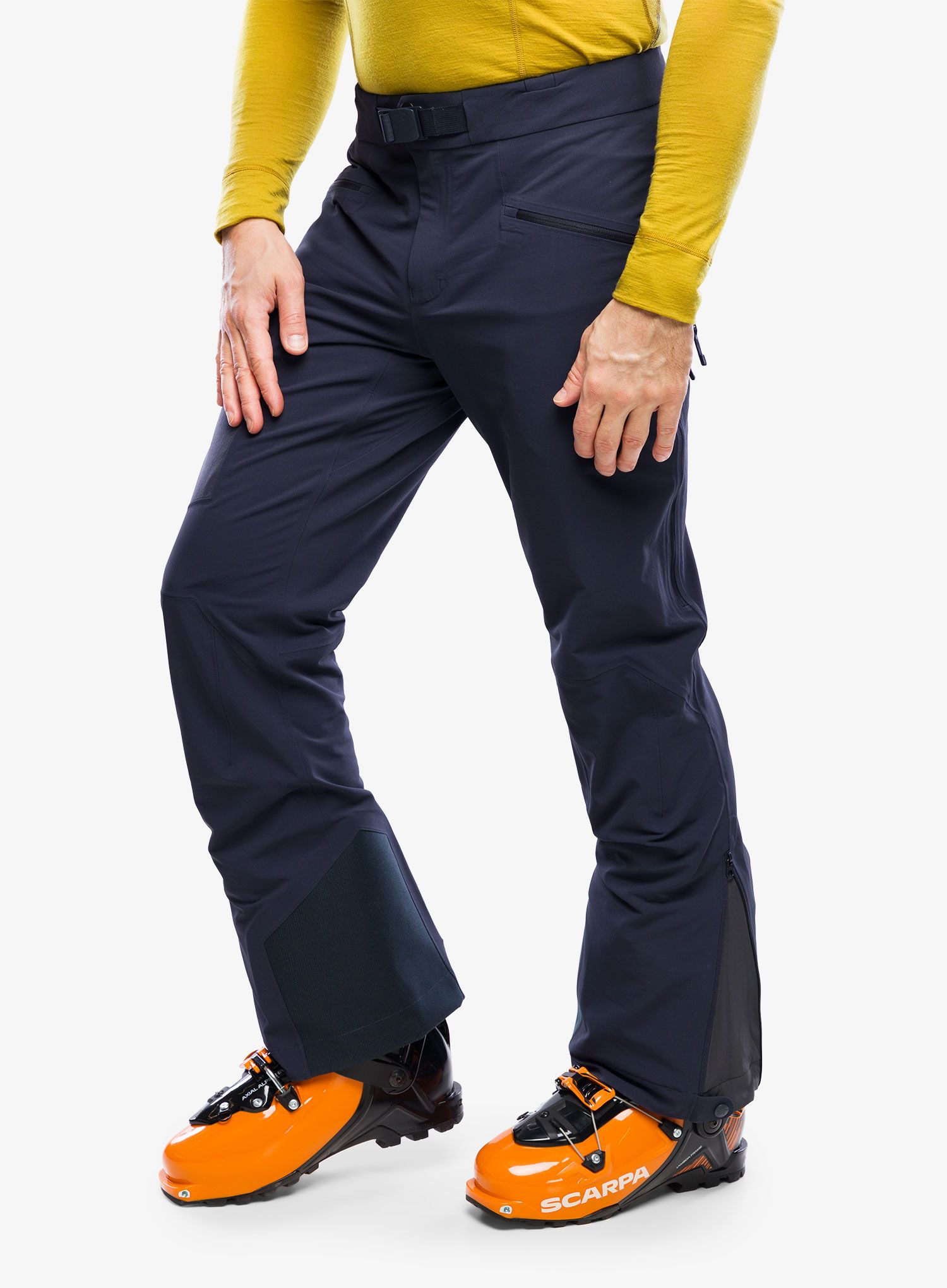 Softshell kalhoty Arcteryx Rush Softshell Pant - black sapphire