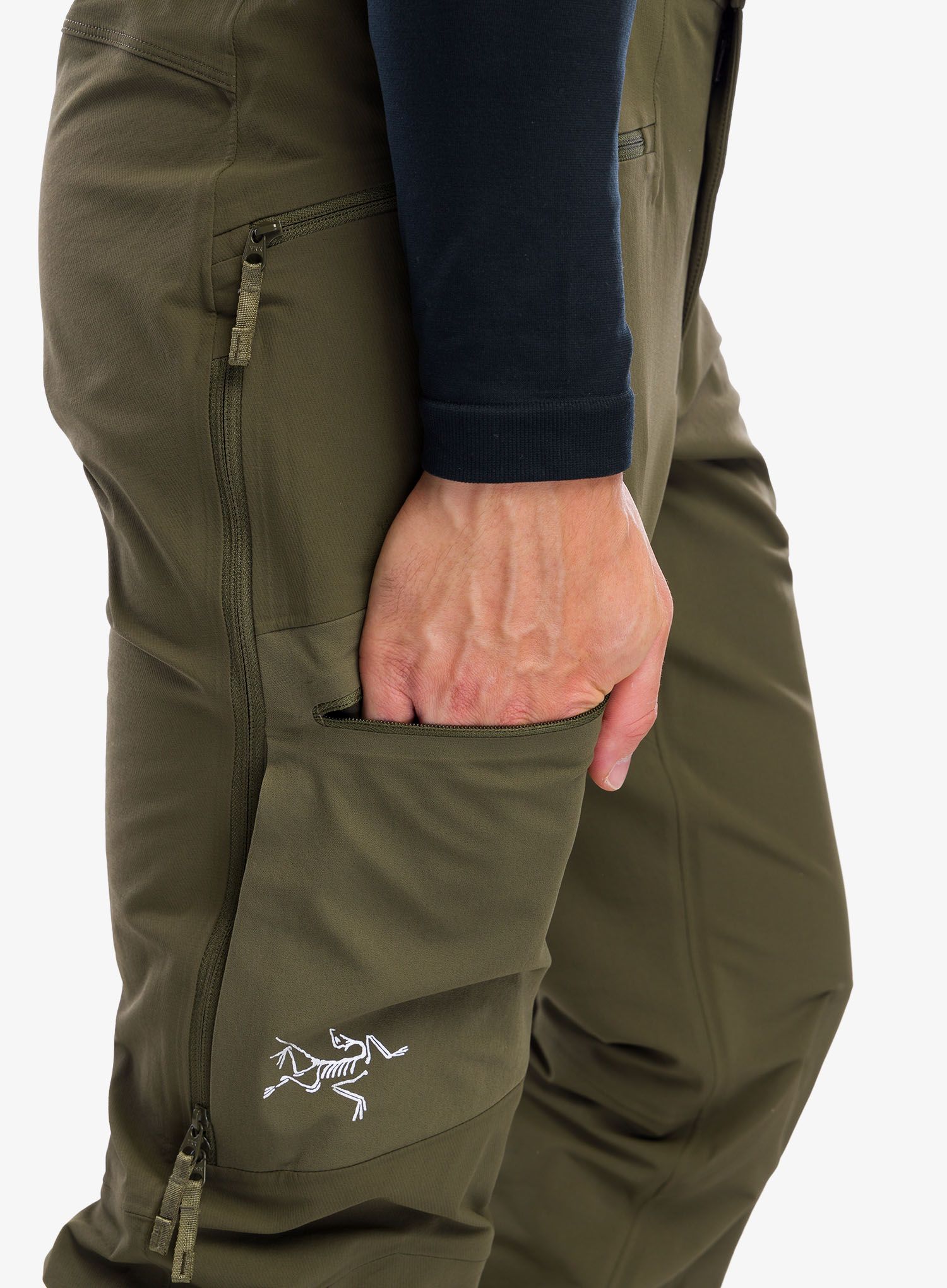 Skialpové kalhoty Arcteryx Rush Softshell Pant - tatsu