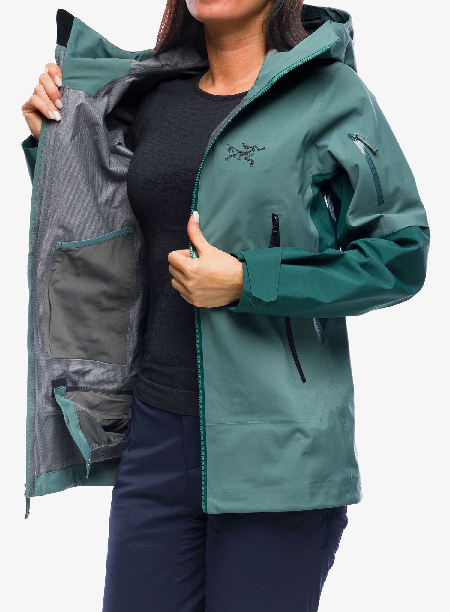 GORE TEX bunda dámská Arcteryx Sentinel Jacket - boxcar/pytheas