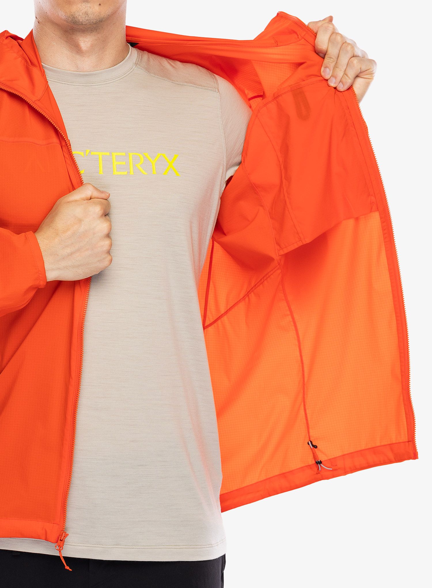 Větrovka Arcteryx Squamish Hoody - solaris
