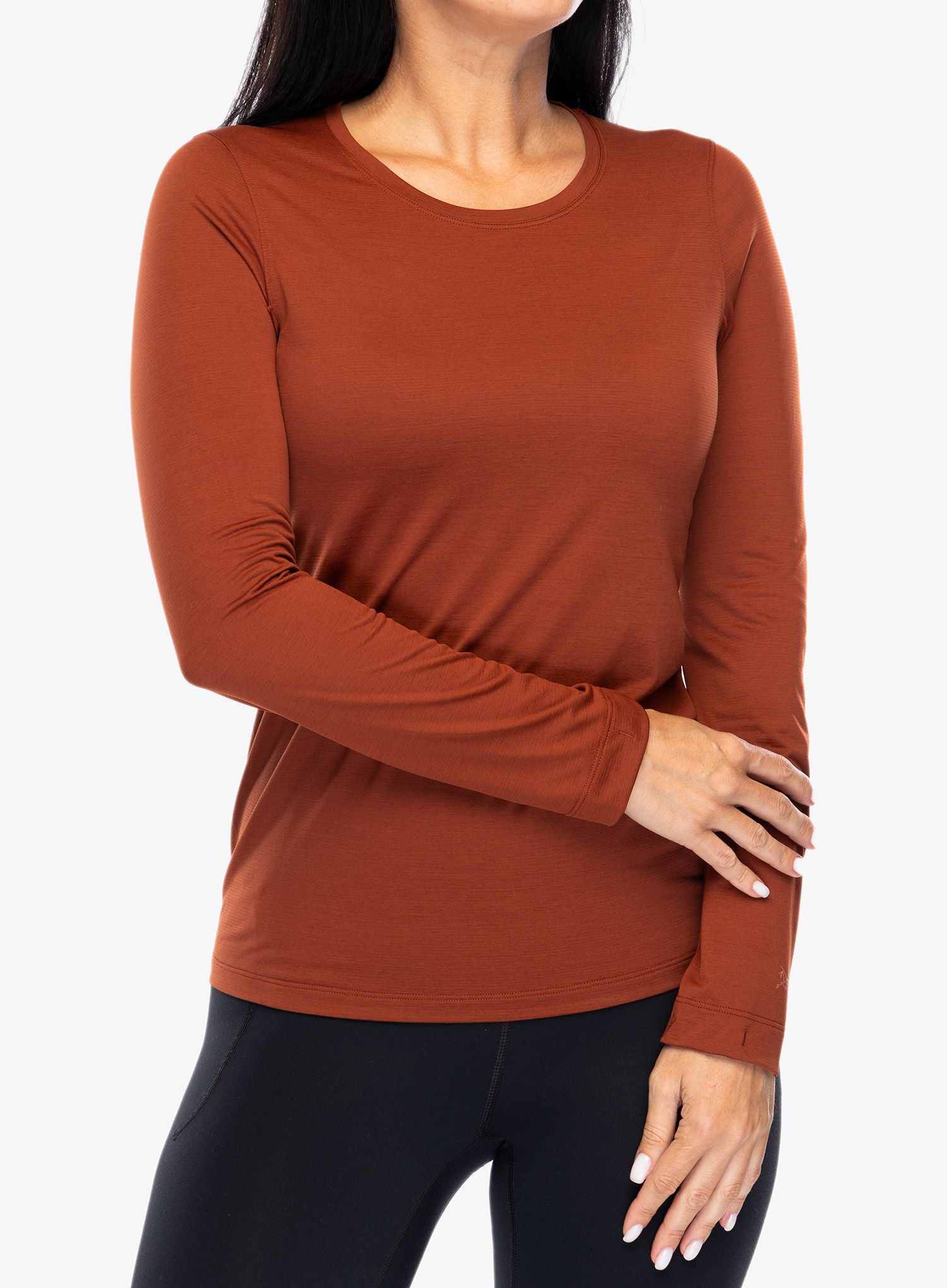 Dámská mikina Arcteryx Taema Crew Neck Shirt LS - sequoia heather