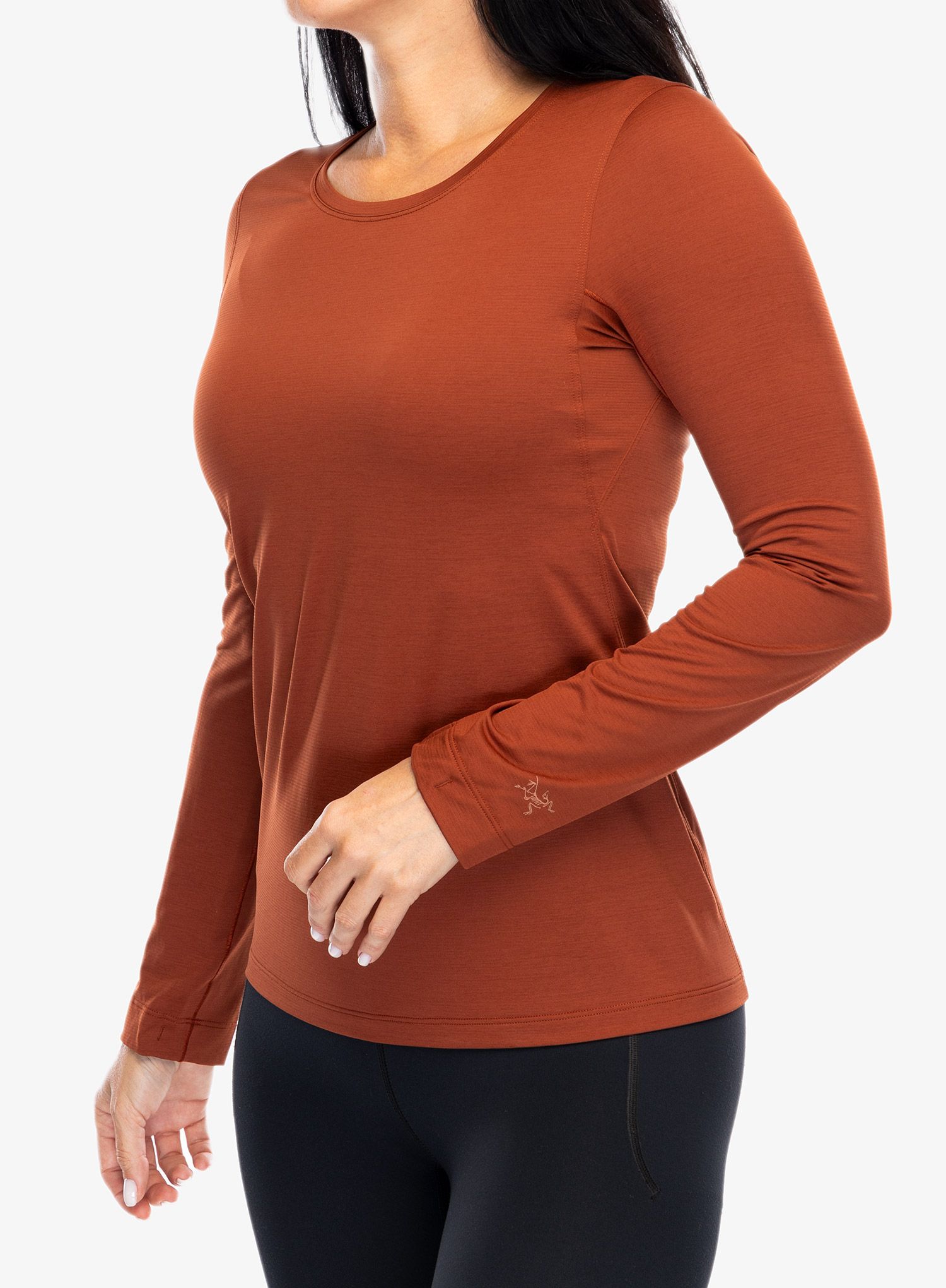 Dámská mikina Arcteryx Taema Crew Neck Shirt LS - sequoia heather