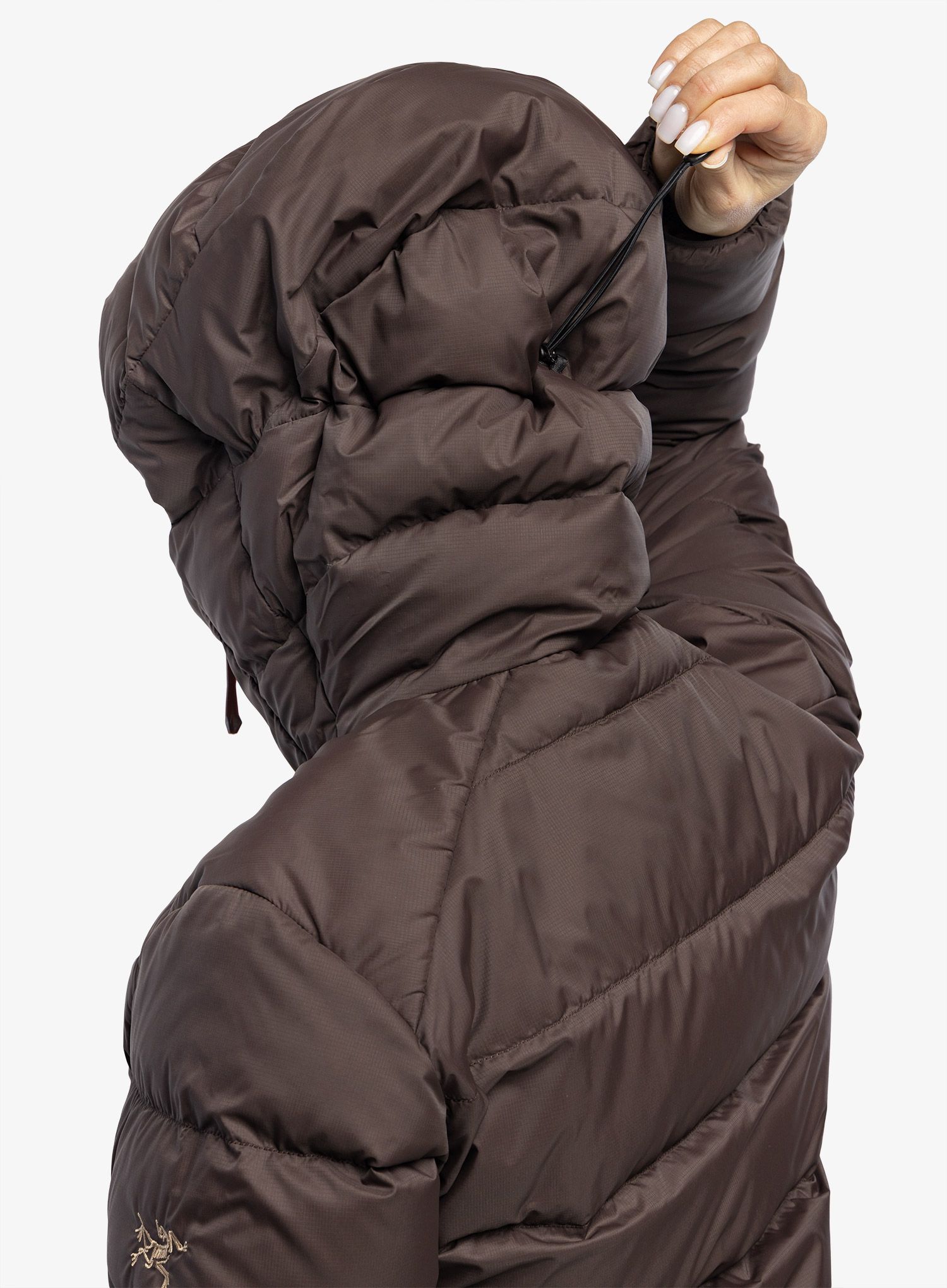Dámská péřová bunda Arcteryx Thorium Hoody - bitters