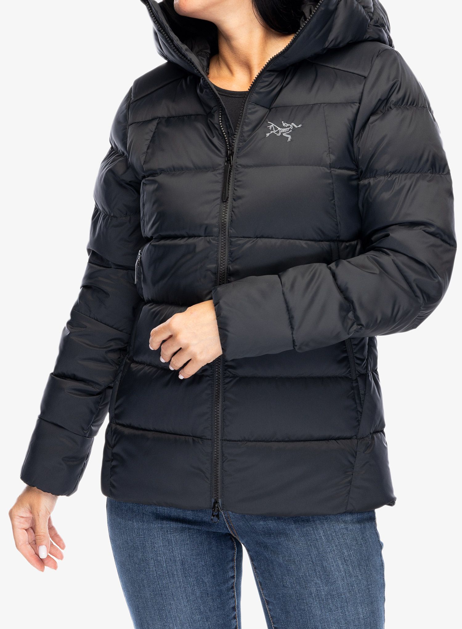 Dámská péřová bunda Arcteryx Thorium Hoody - black II