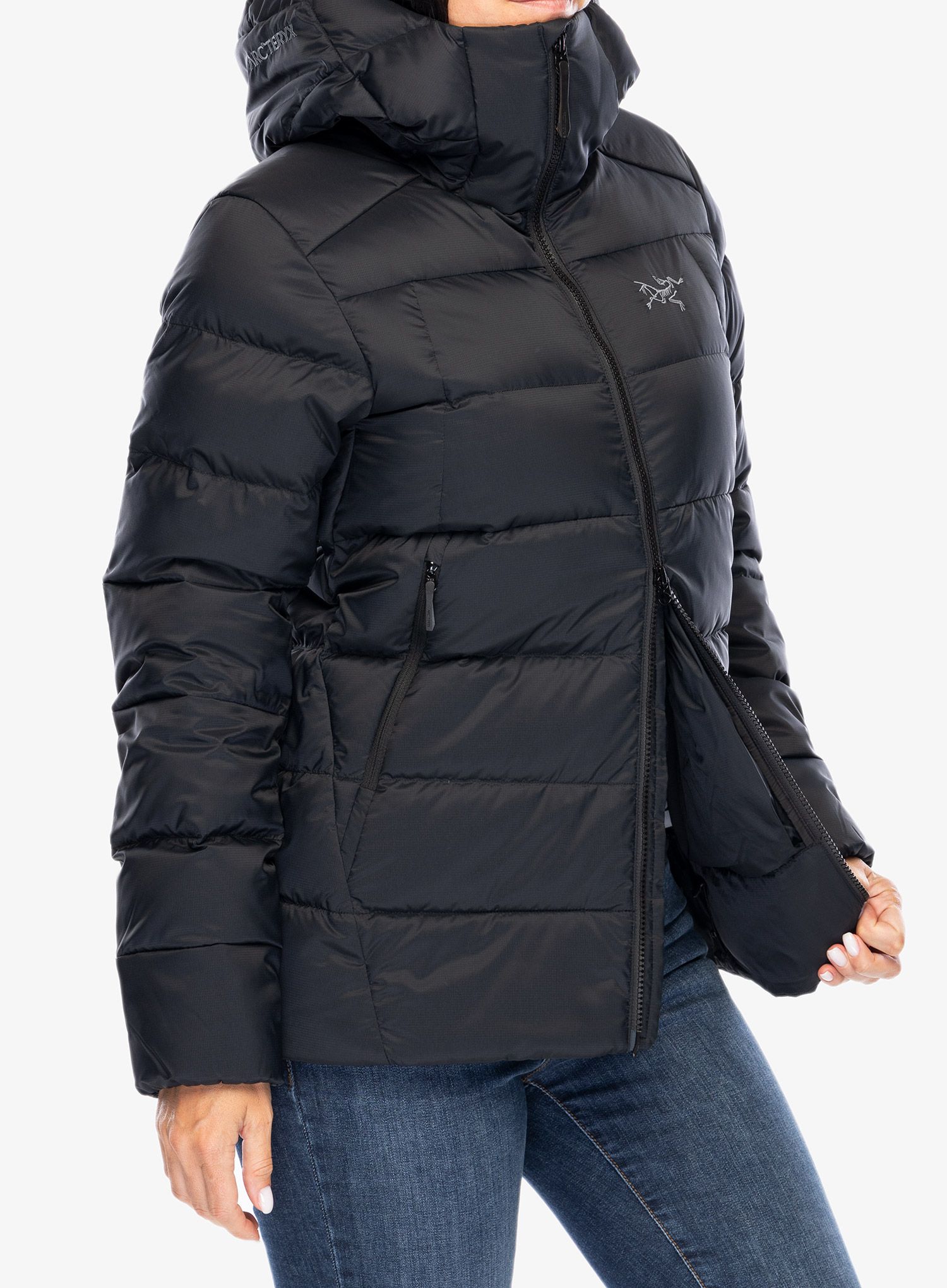 Dámská péřová bunda Arcteryx Thorium Hoody - black II