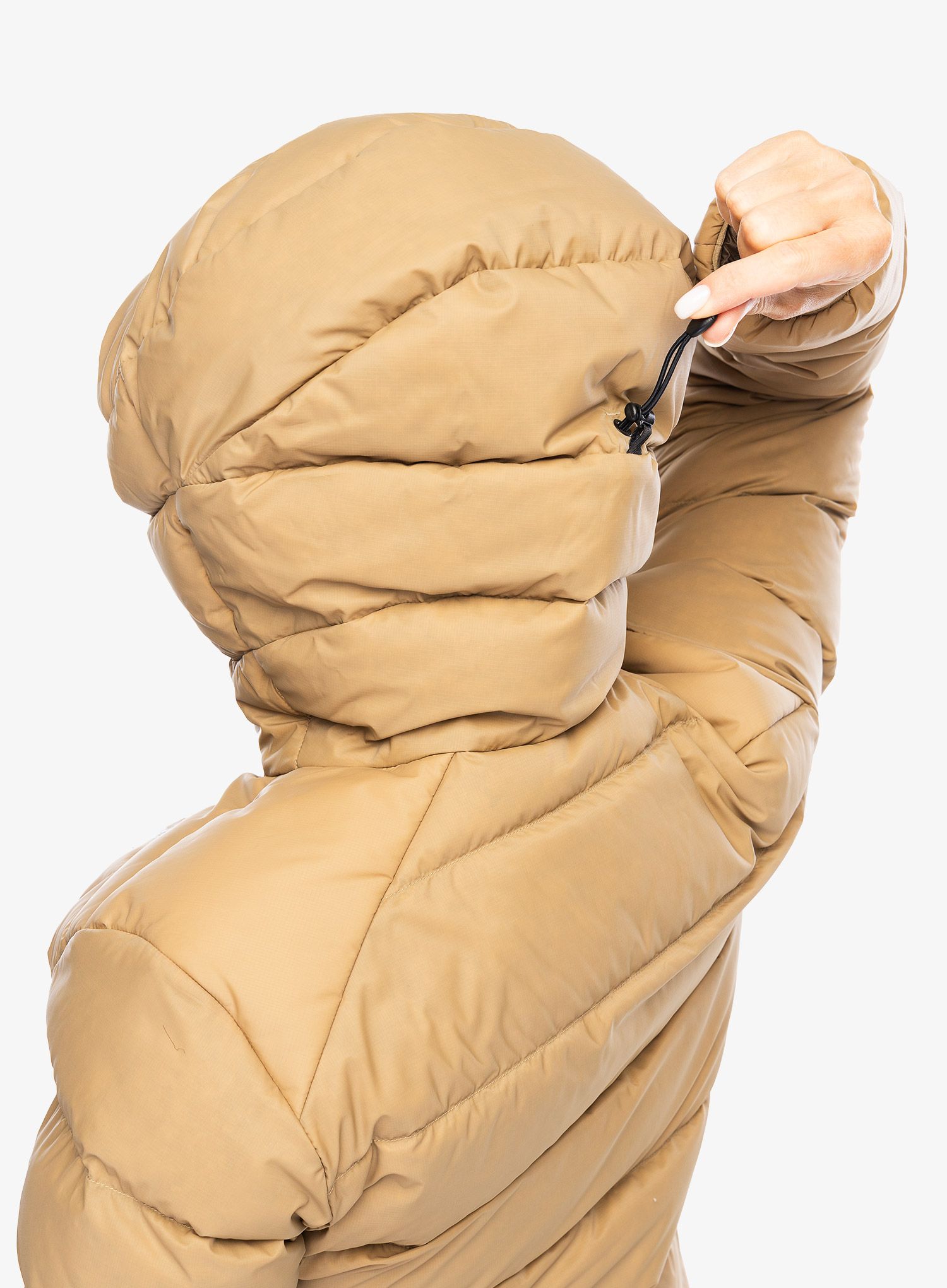 Dámská péřová bunda Arcteryx Thorium Hoody - canvas