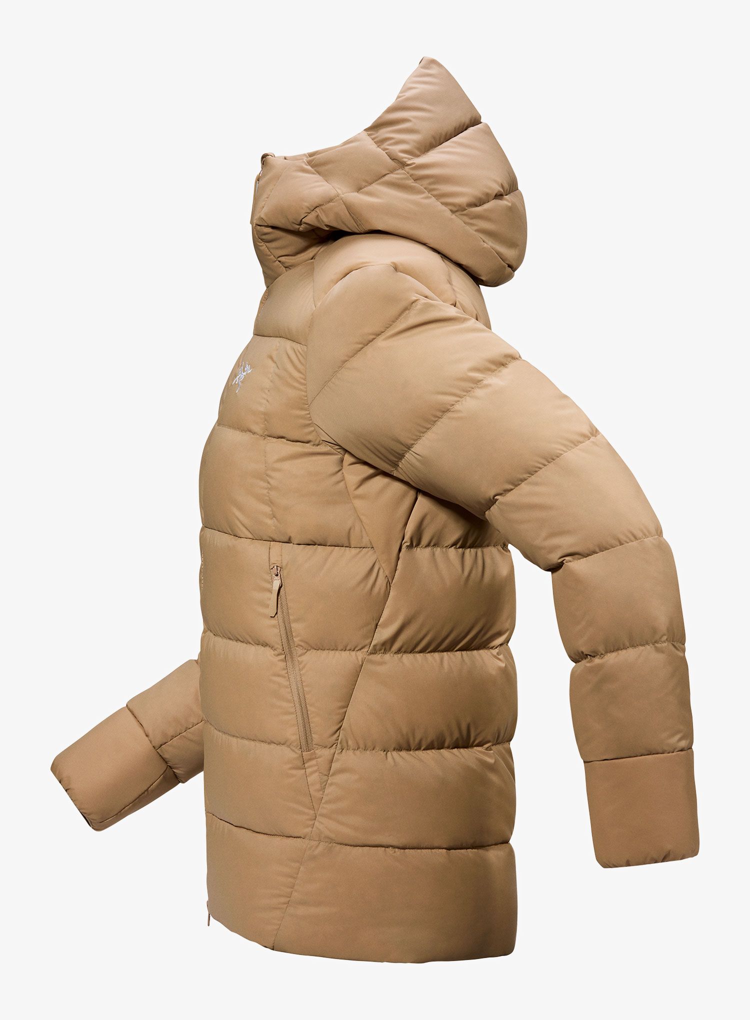 Dámská péřová bunda Arcteryx Thorium Hoody - canvas