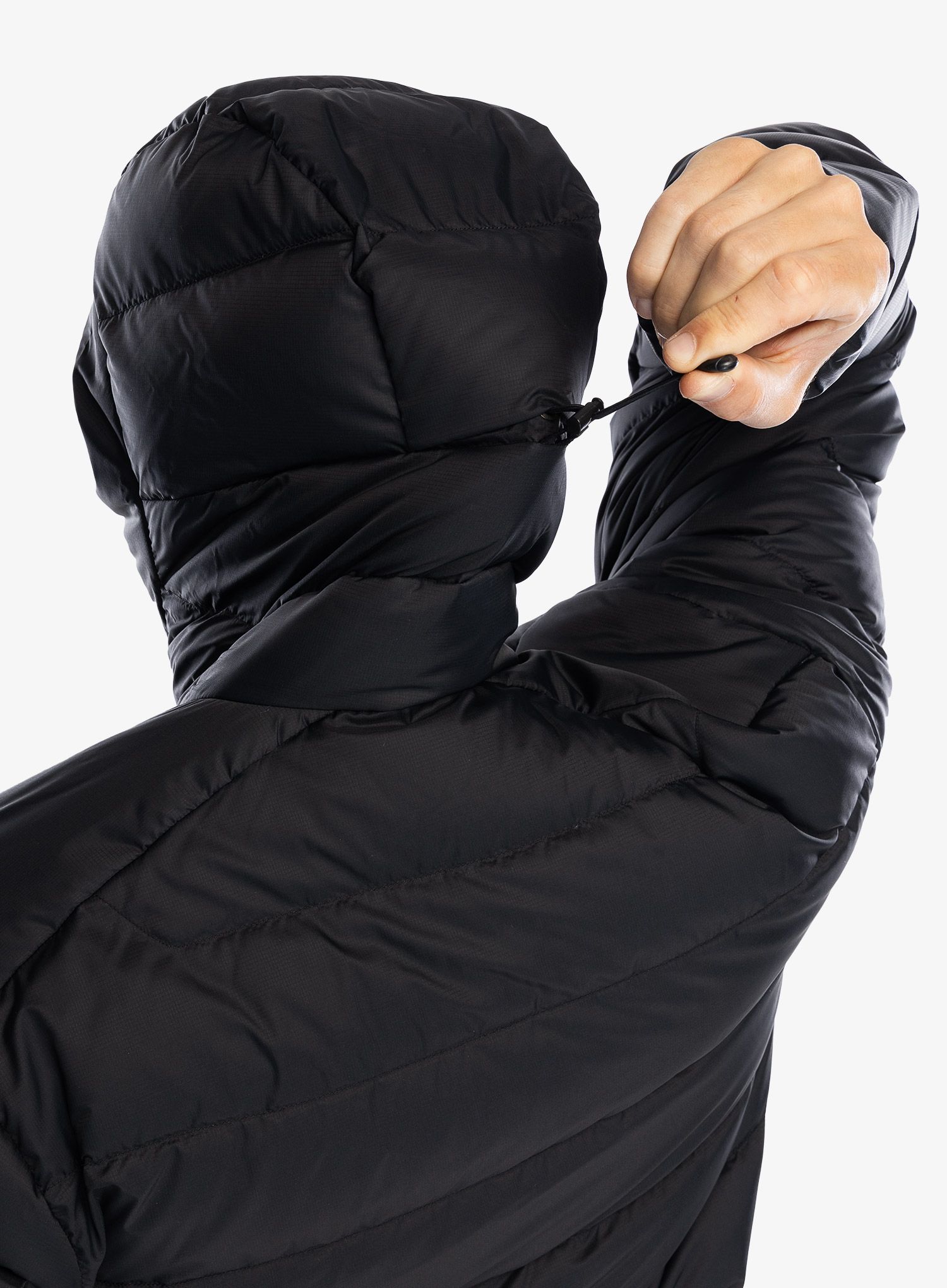 Péřová bunda Arcteryx Thorium Hoody - dark magic