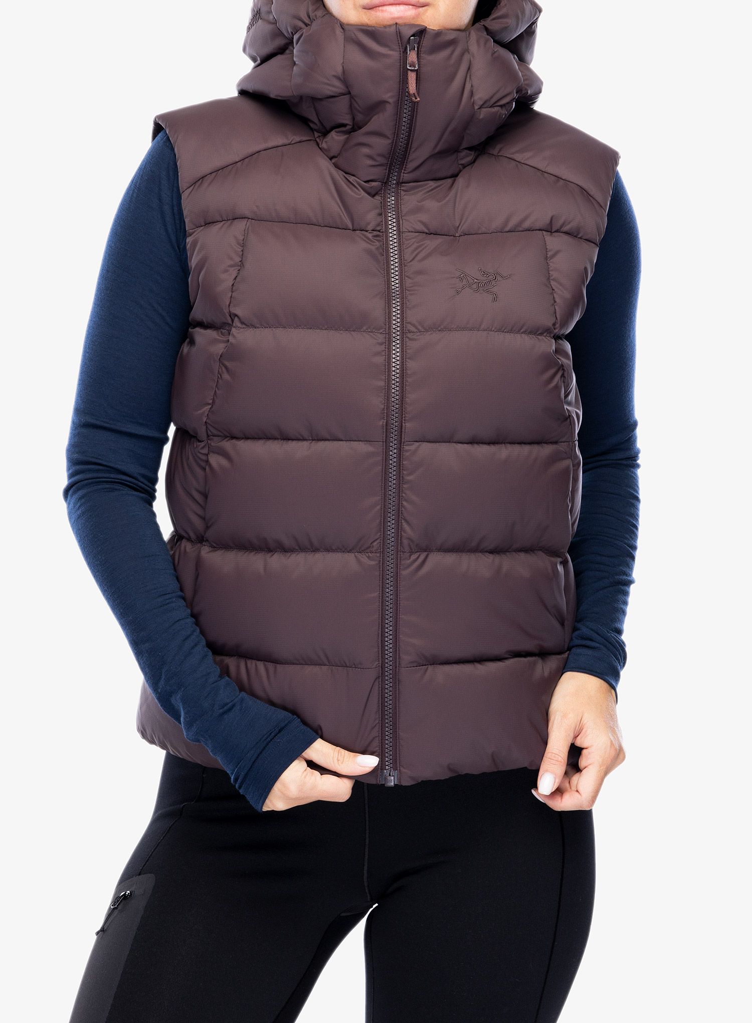 Péřová vesta dámská Arcteryx Thorium Vest - phantasm