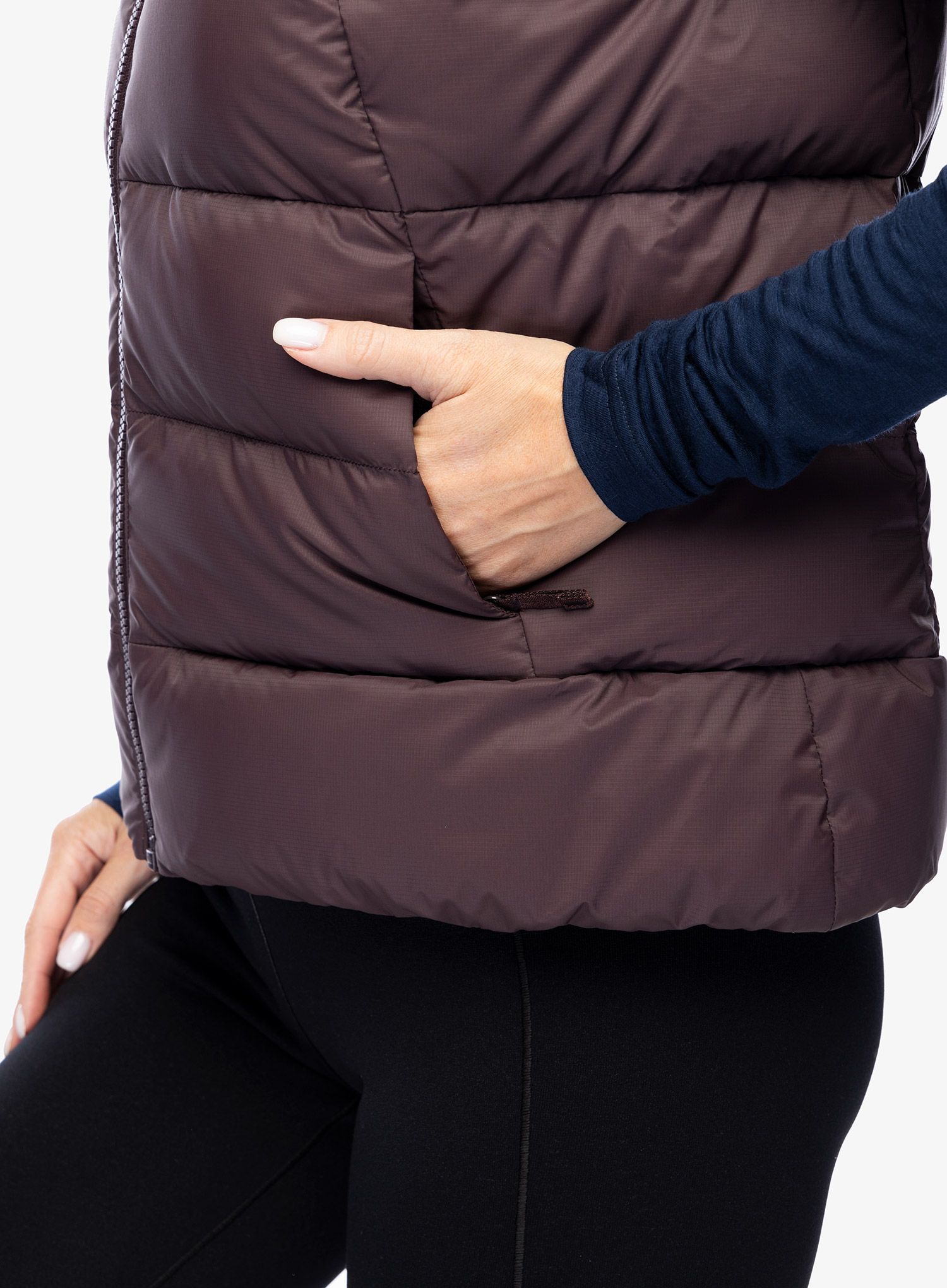 Péřová vesta dámská Arcteryx Thorium Vest - phantasm